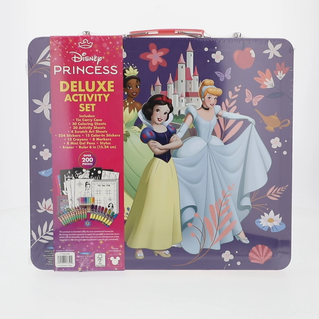 【限定BOX】PRINCESS PRINCESS 10 Years After Disney, Princess Deluxe Art Set, Multi-Color, Over 200 Pieces