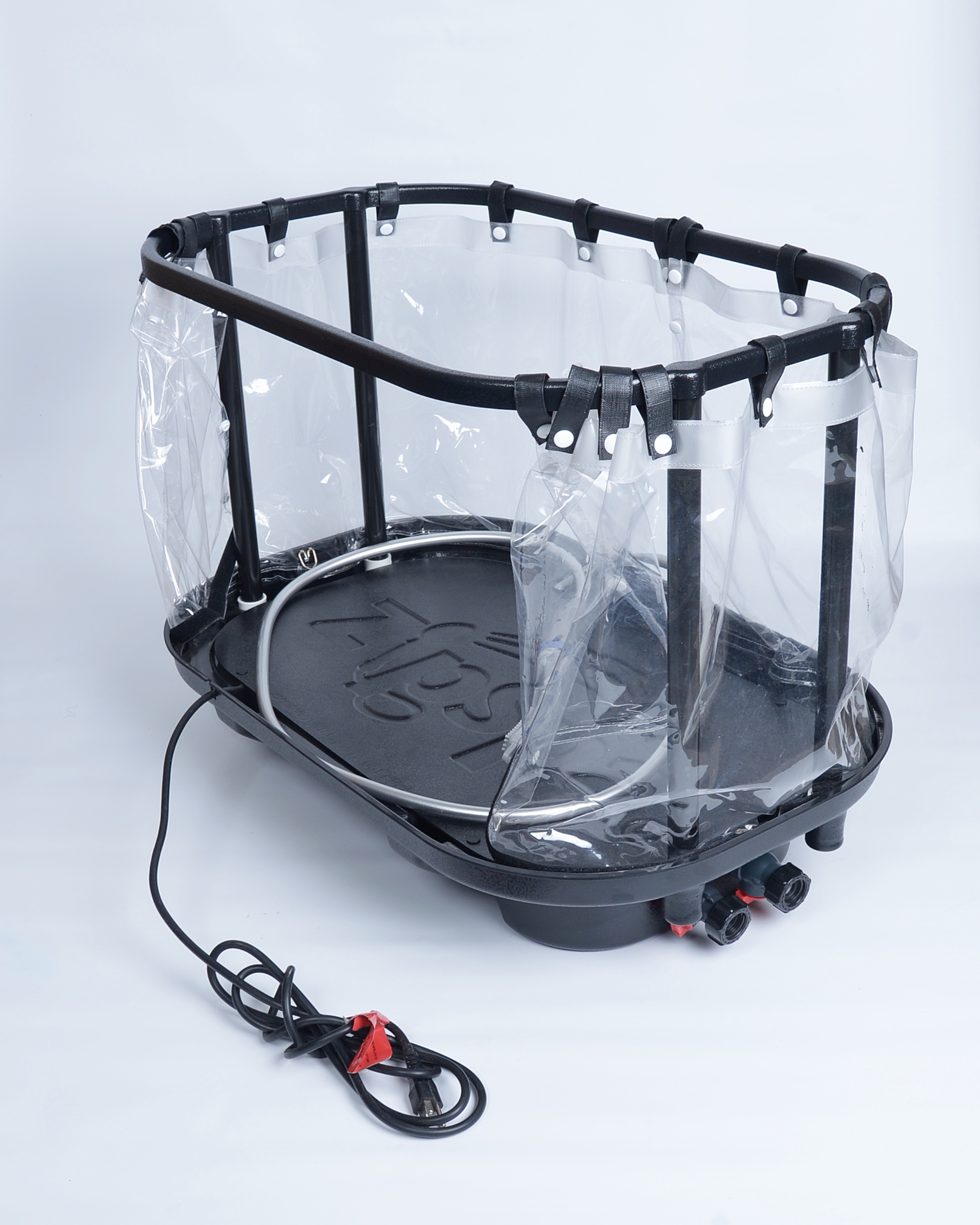 thumbnail video image 2 of ZipSpa Pet Shower, Portable Bathing Unit for Small and Medium Dogs, Indoor/Outdoor, 2 of 11