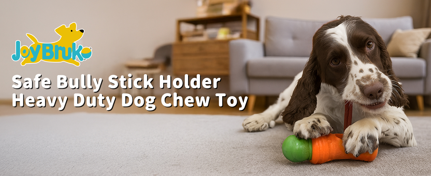 JoyBruko Bully Stick Holder for Dogs - for Aggressive Chewers Treat ...