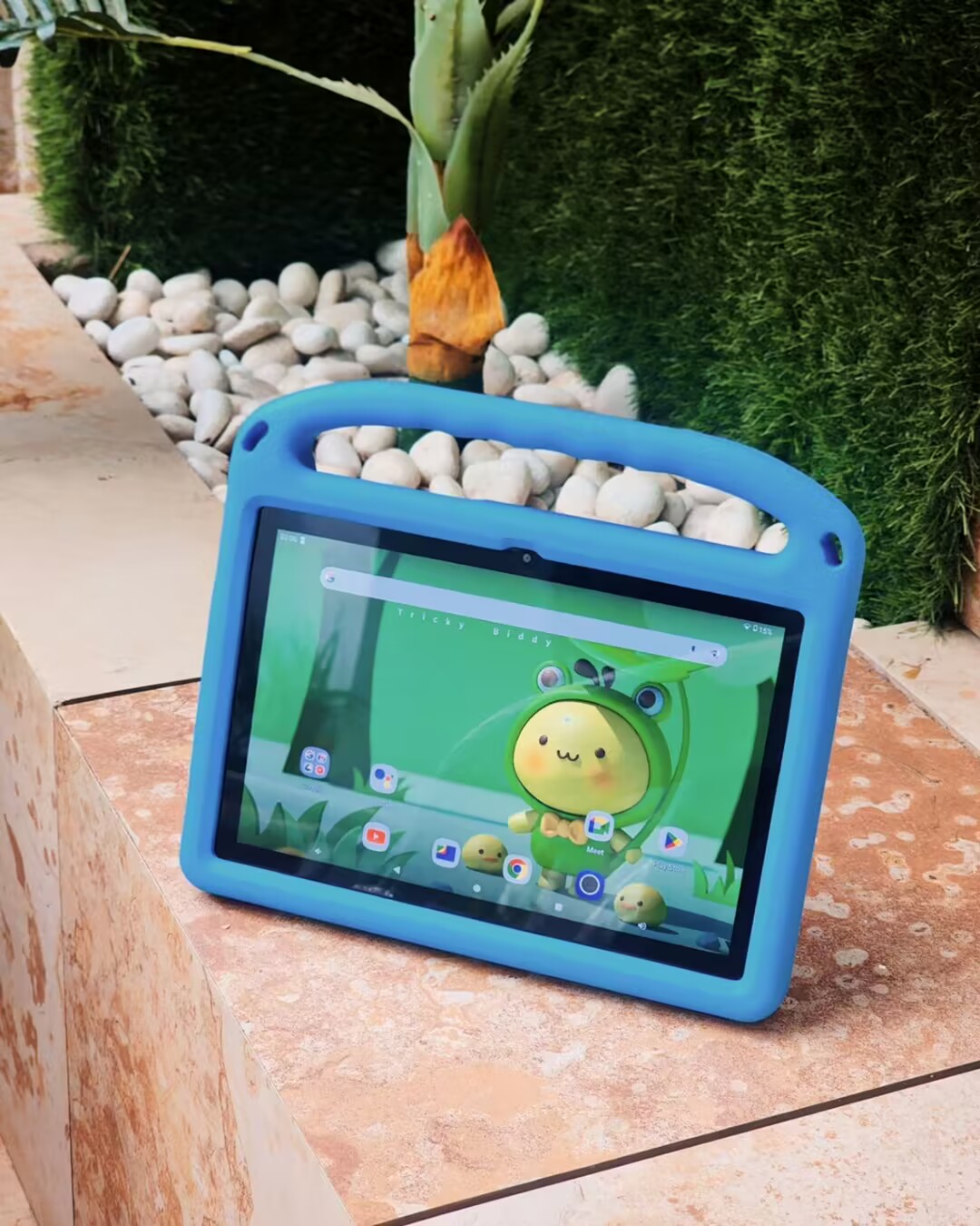thumbnail video image 2 of Weelikeit 10.1 inch Android 14 Tablet for kids, 8GB RAM 128GB up to 1TB by SD card, Octa-Core, 1280x800 IPS, Camera, Wifi 6, BT5.0, 6000mAh, With Case, Kids fun content, Parental Control, Google GMS, 2 of 10
