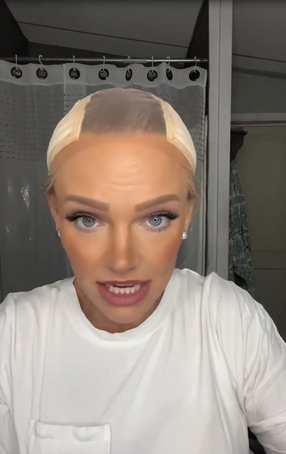 thumbnail video image 2 of Labhairs New Beige Color Lace Wig Grip Cap for Women & Girls Secure Fit Breathable Lightweight Adjustable Wig Liner Band Fits All Sizes, 2 of 8