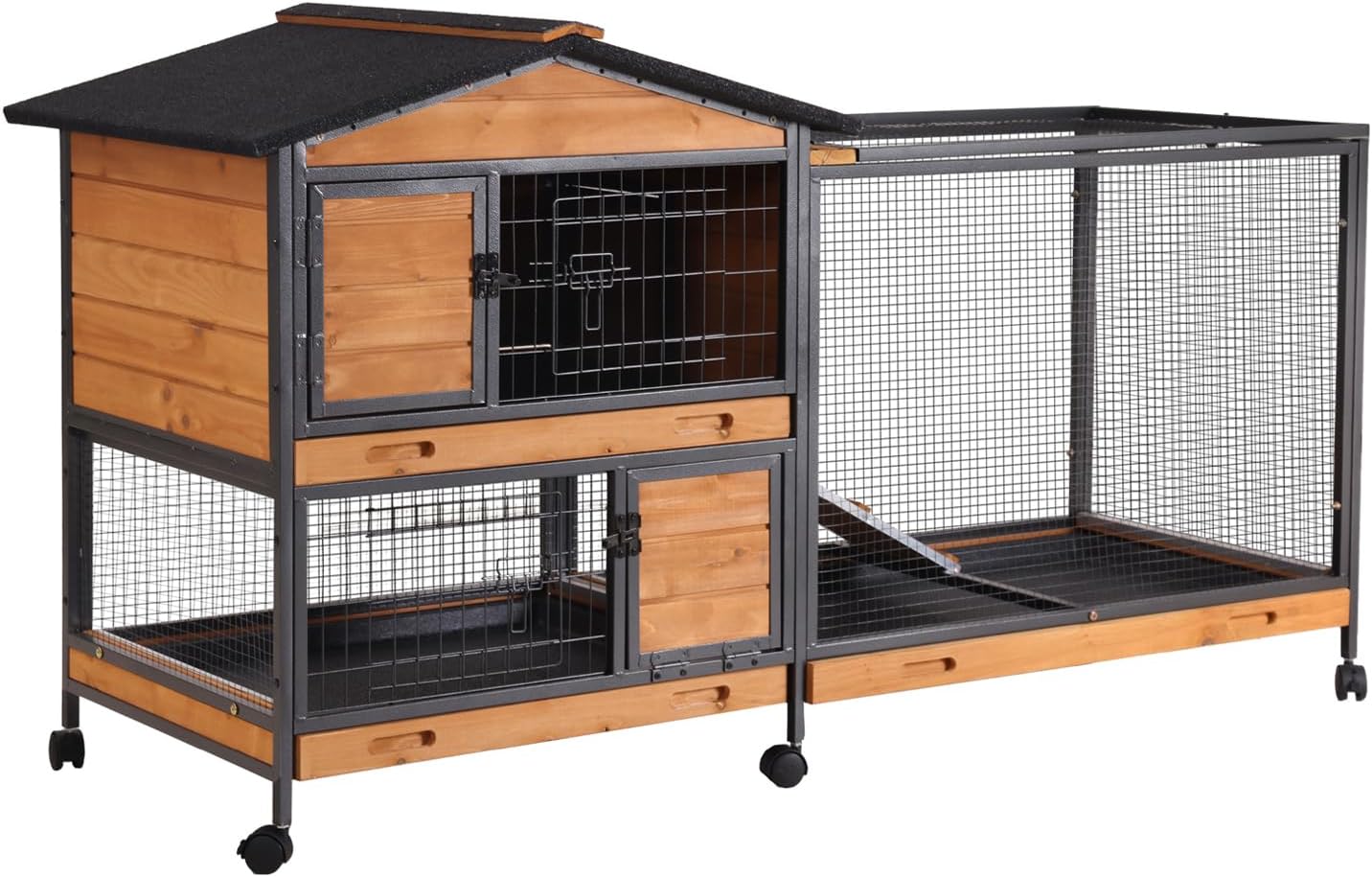 Aivituvin, Rabbit Cage Indoor Outdoor, Waterproof, Brown - Walmart.com
