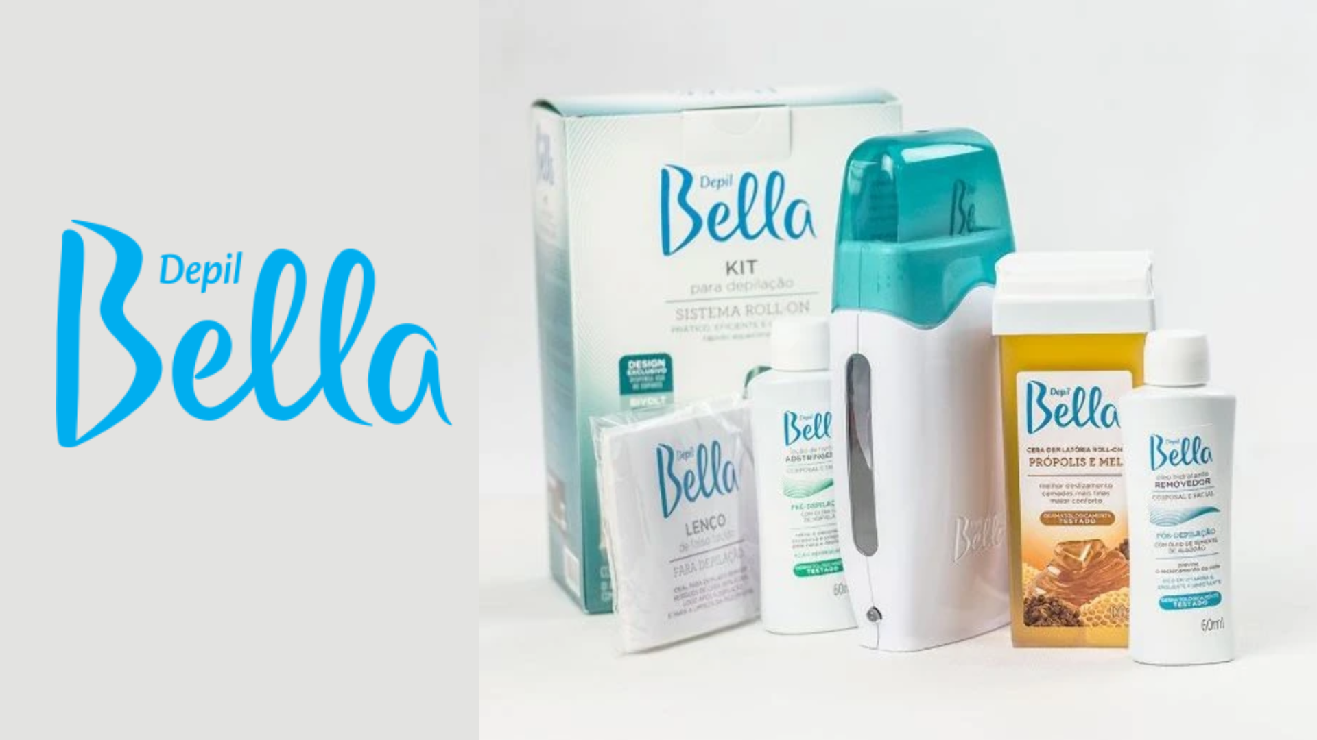 thumbnail video image 2 of Depil Bella Roll-On Honey with Propolis Wax Cartridges 3.52Oz (10 Units Offer), 2 of 8