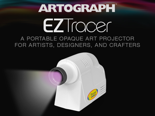 thumbnail video image 2 of Artograph EZ Tracer Opaque Art Projector, Picture Enlarger + 25 Watt LED Bulb, 2 of 9