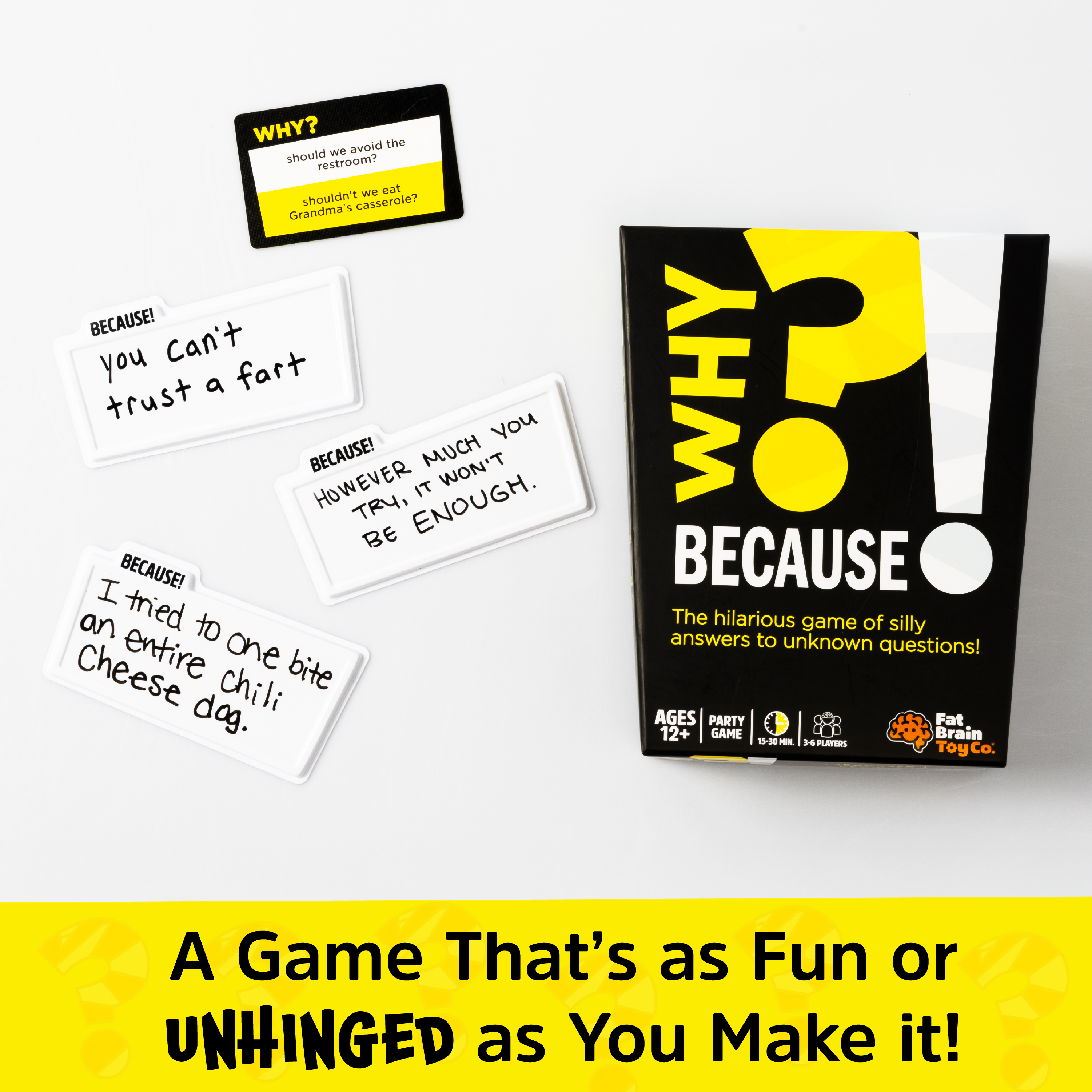 thumbnail video image 2 of WHY? BECAUSE! GAME, 2 of 7