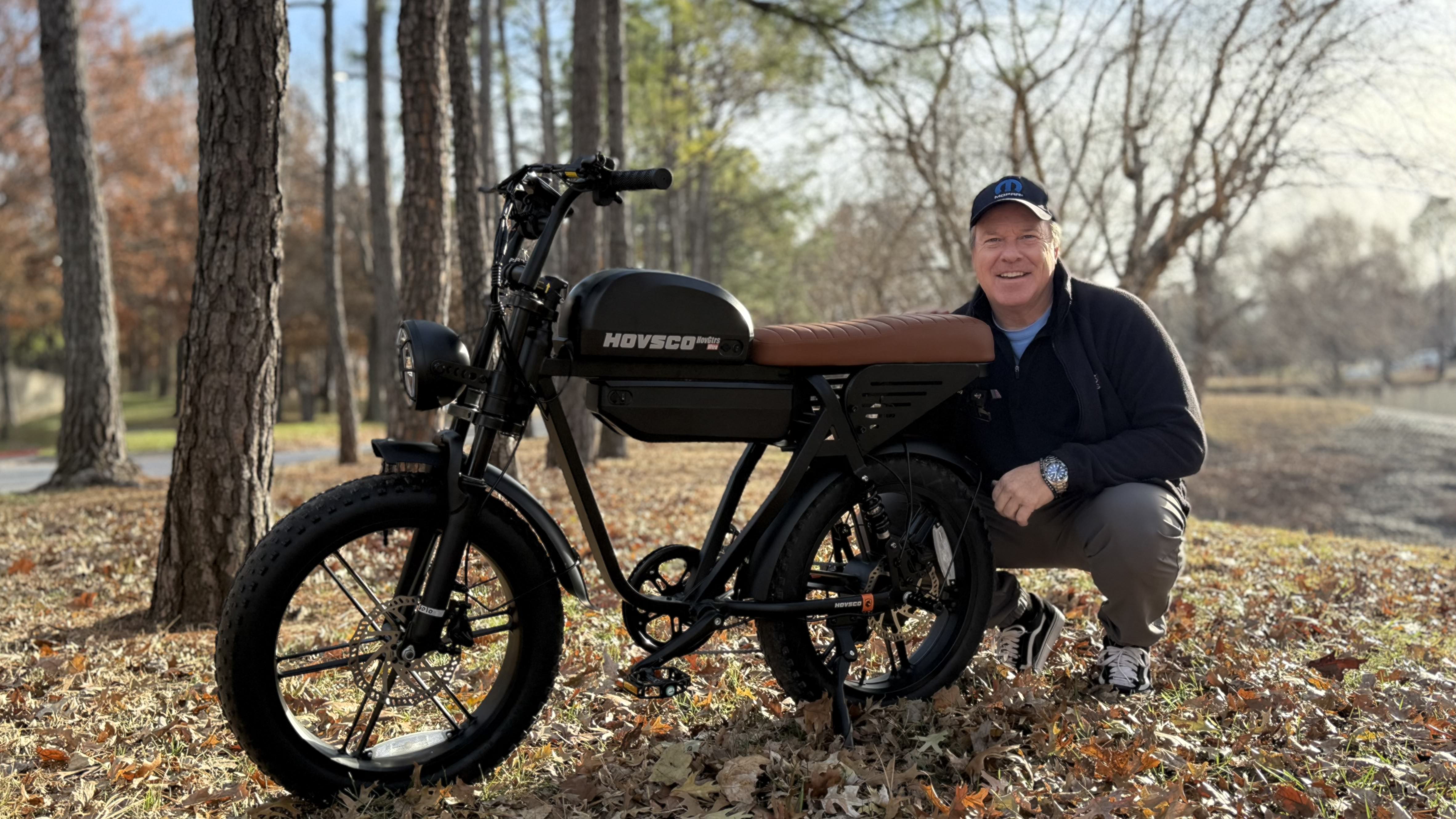 thumbnail video image 2 of HOVSCO Gtrs Electric Bike for Adults, 20'' Fat Tire, 750W Peak 1500 W Motor E Mountain Bike, 48V 15AH Tested to UL2849 Standard by SGS, Hydraulic Disc Brakes, 2 of 11