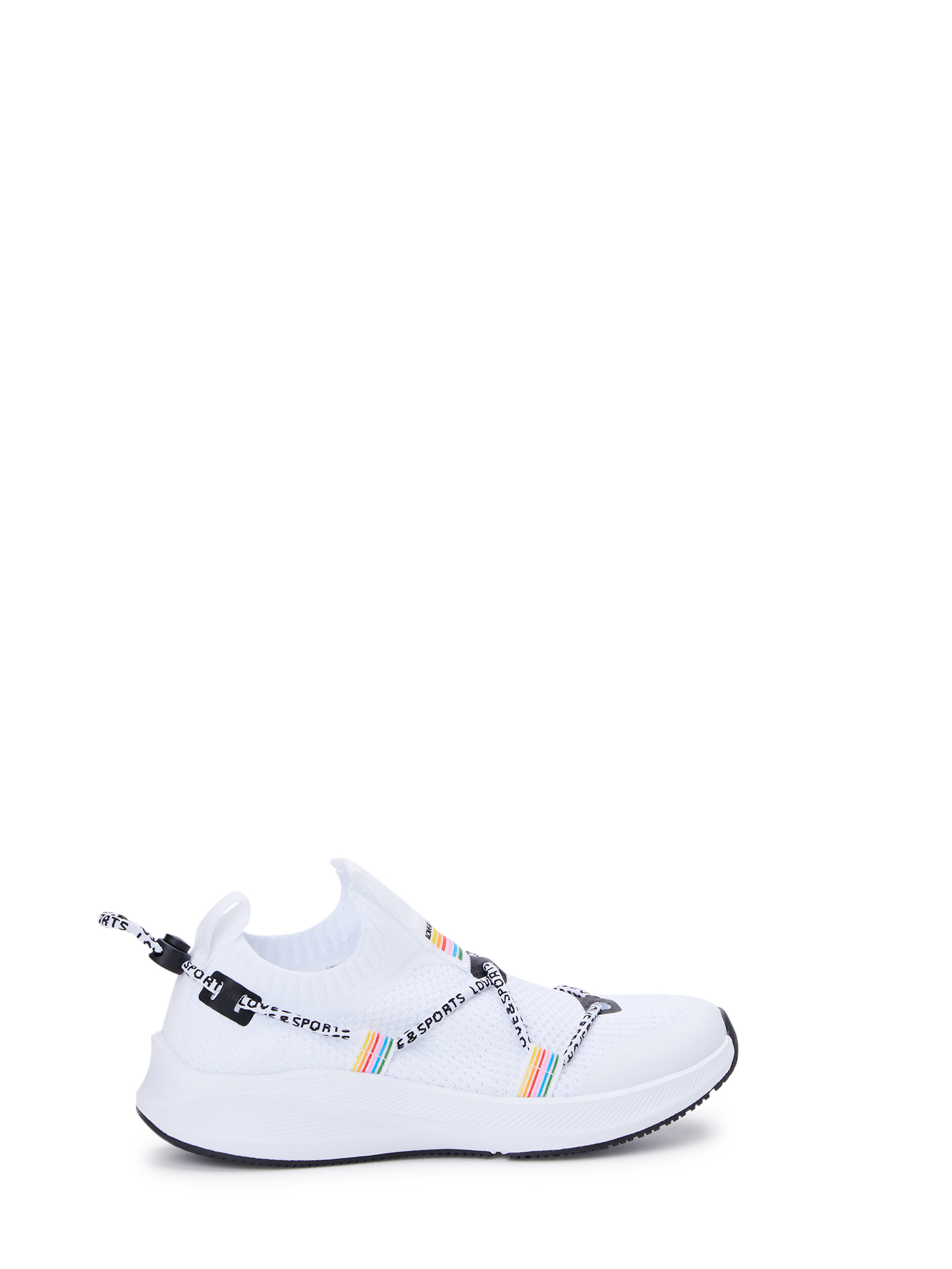 Love & Sports Women's Athleisure Slip-On Toggle Sneakers 