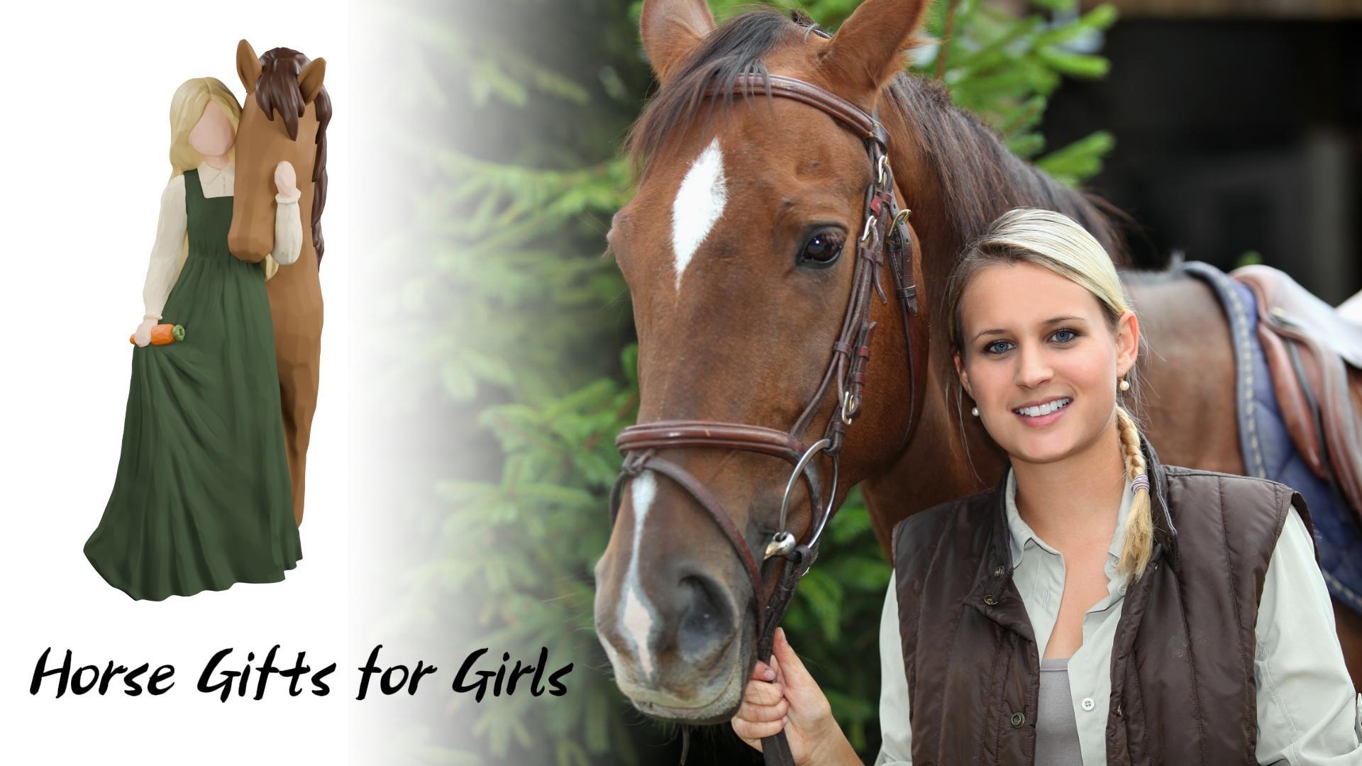 thumbnail video image 2 of Lnrkai Horse Figurine Decor for Women Lovers, Cowgirl Memorial Gift Ornament Decoration, 2 of 8