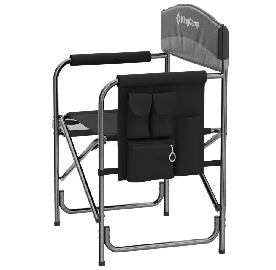 Ozark Trail Oversized Director Chair With Side Table For Outdoor, Green