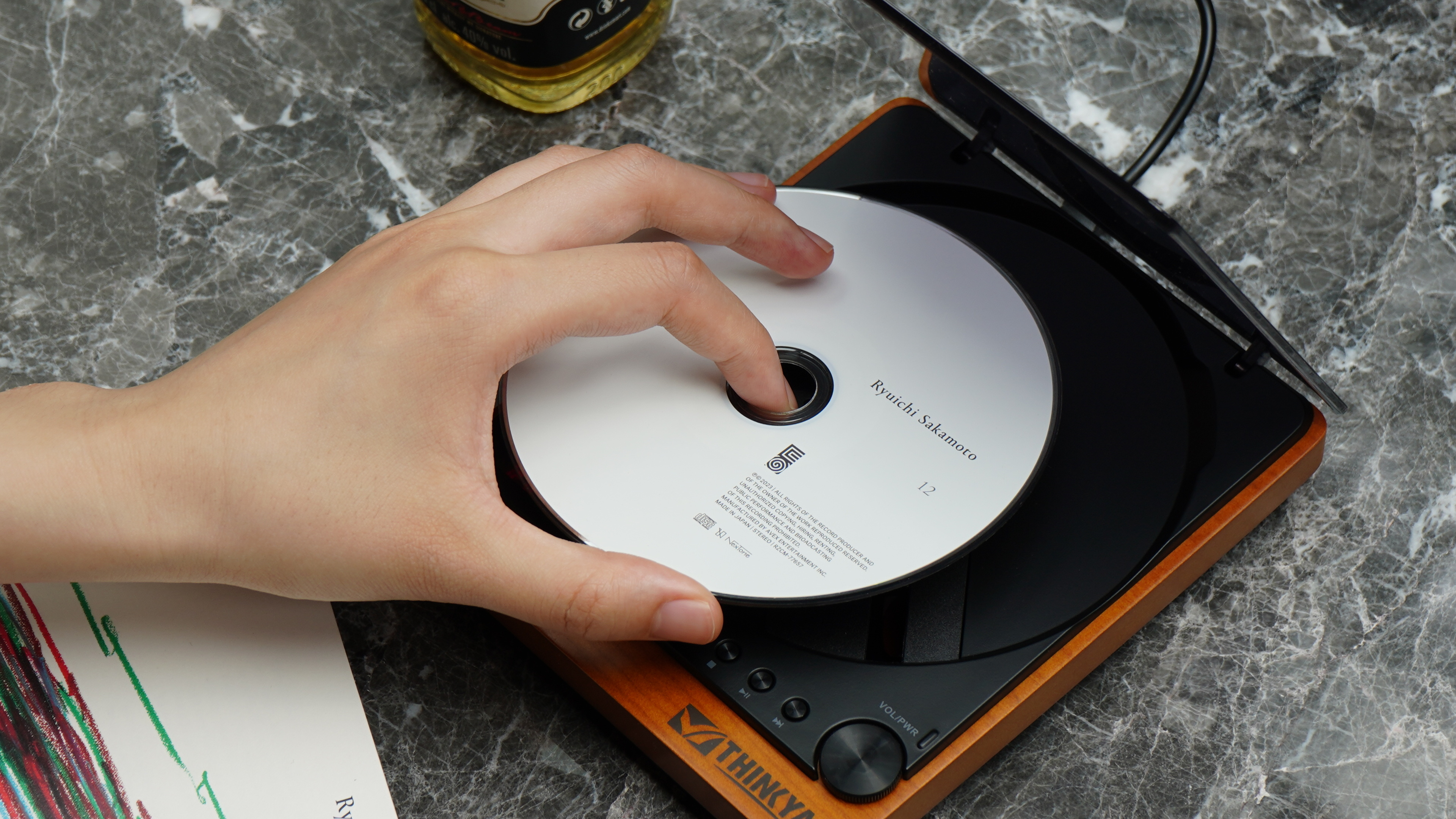 thumbnail video image 2 of JA-310R Retro Wooden CD Player with Bluetooth 5.3 Transmitter/Optical/USB/AUX, Lossless HiFi Audio (No Built-in Speakers & Battery), 2 of 10