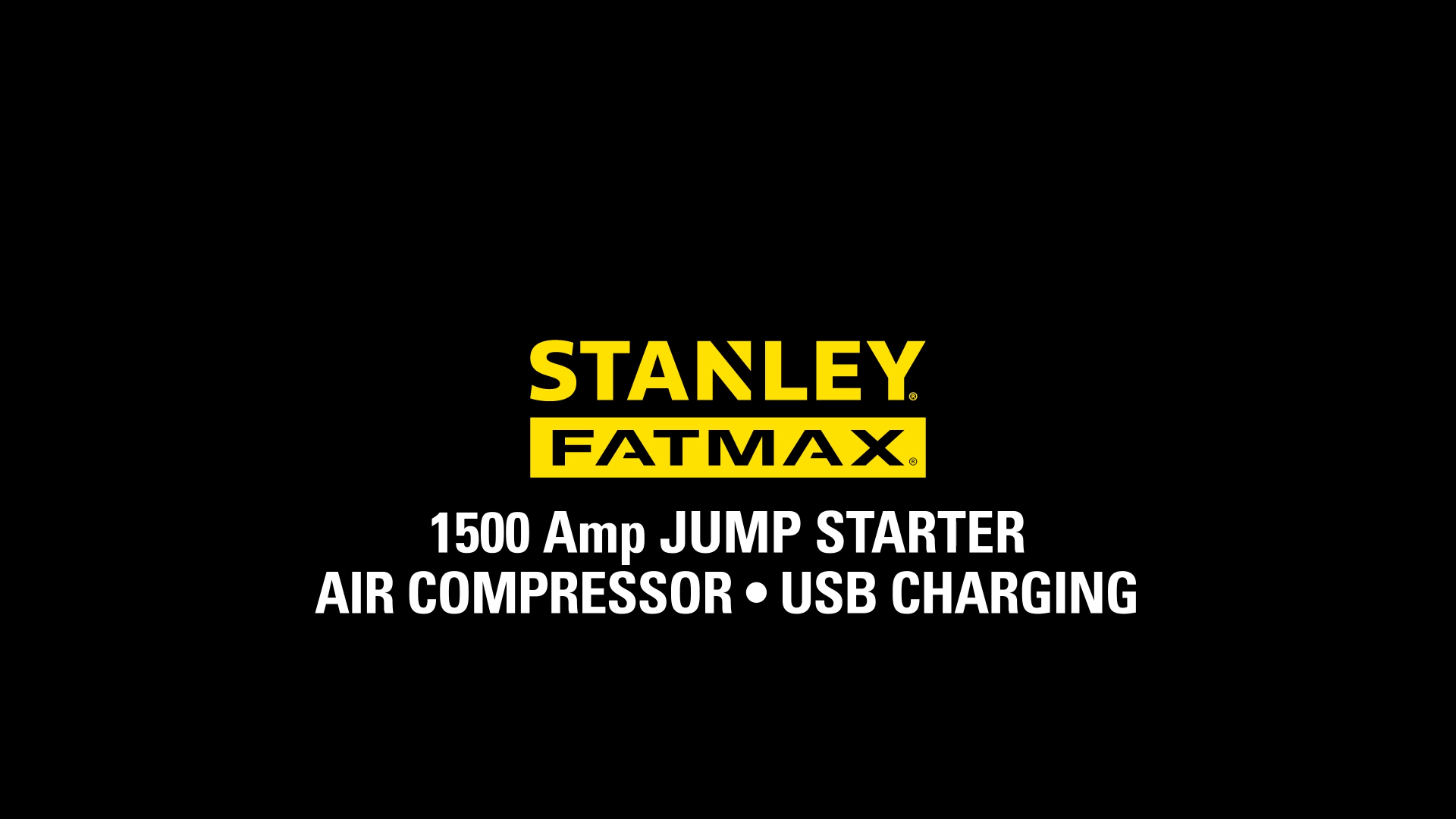 thumbnail video image 3 of Stanley J15CF 1500 Amp Jump Starter, 3 of 13