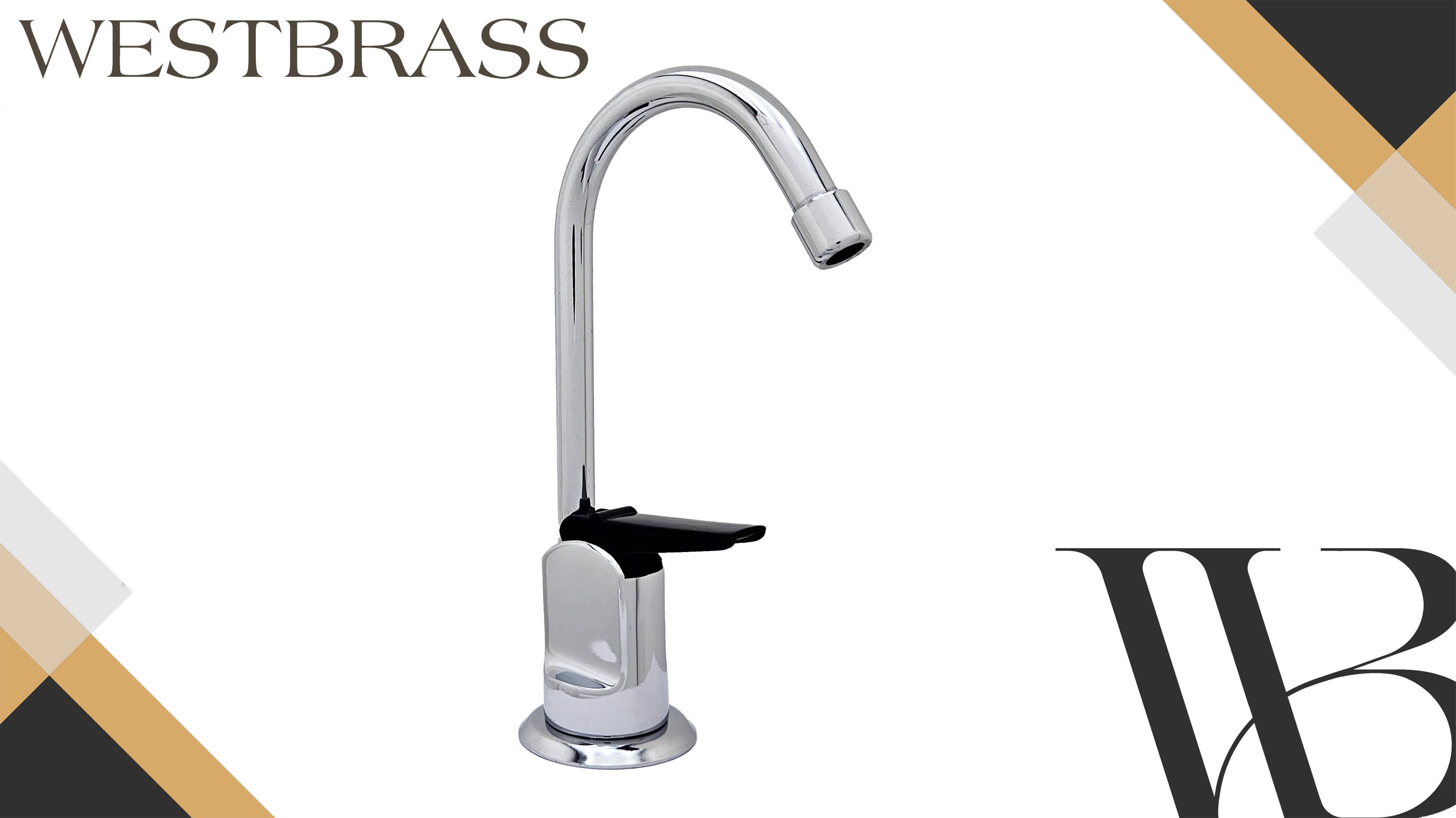 thumbnail video image 2 of Westbrass D203-NL-05 6" Touch-Flo Style Pure Cold Water Dispenser Faucet, Polished Nickel, 2 of 12