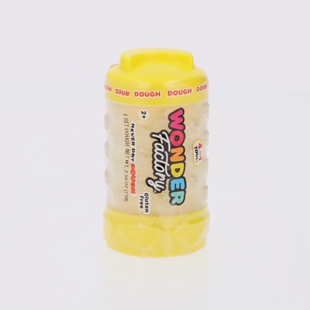 Wonder Factory Never Dry Single Dough -Yellow – Never Dries Out