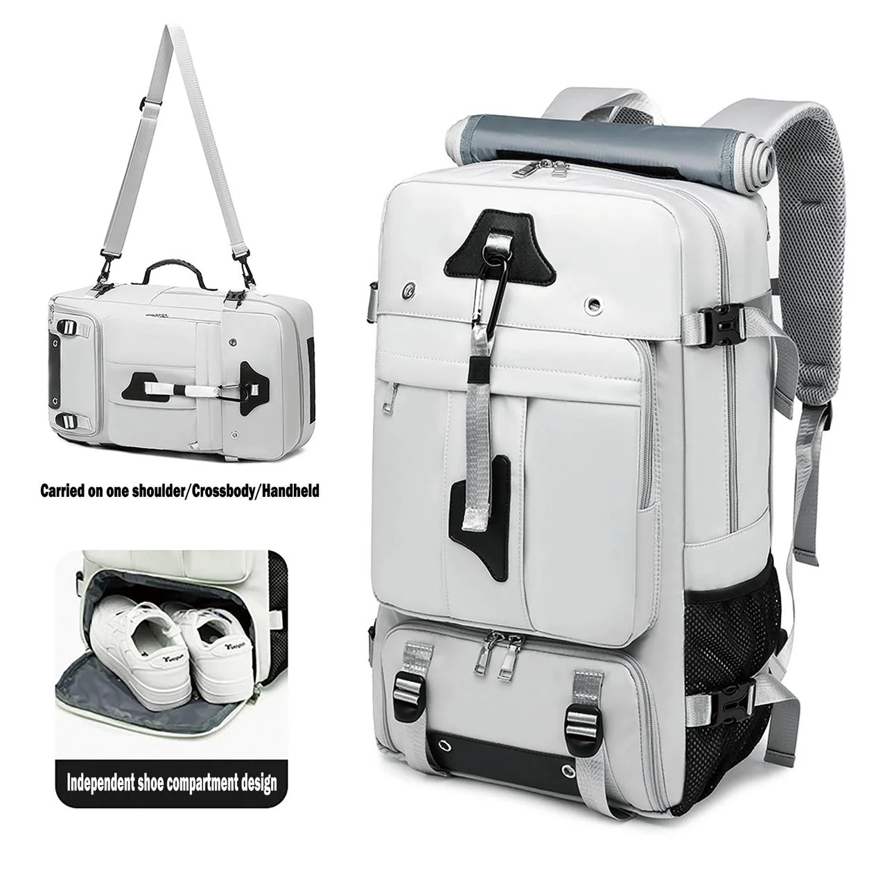 Muzpu Travel Backpack 50L Waterproof Unisex Large Capacity Laptop Hiking Climbing Business - Walmart.com Muzpu Travel Backpack 50L Waterproof Unisex Large Capacity Laptop Hiking Climbing Business - Walmart.com