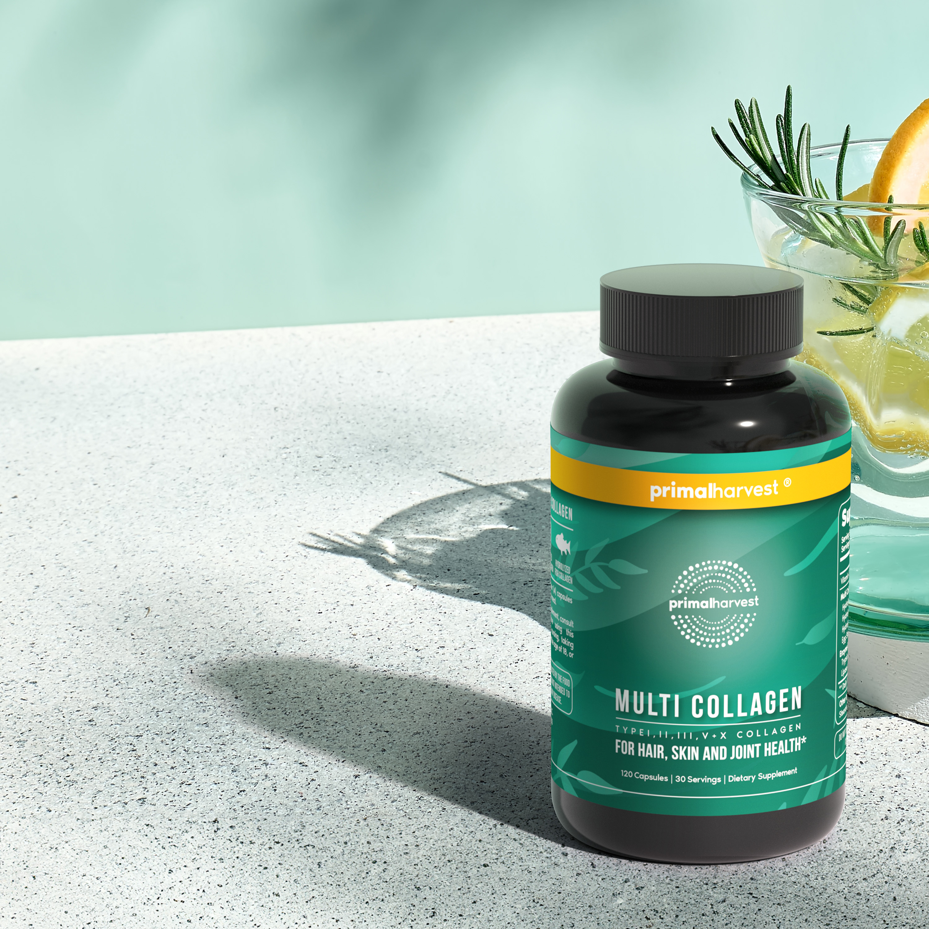 thumbnail video image 2 of Primal Harvest Multi Collagen Capsules, 120 Count, 2 of 3