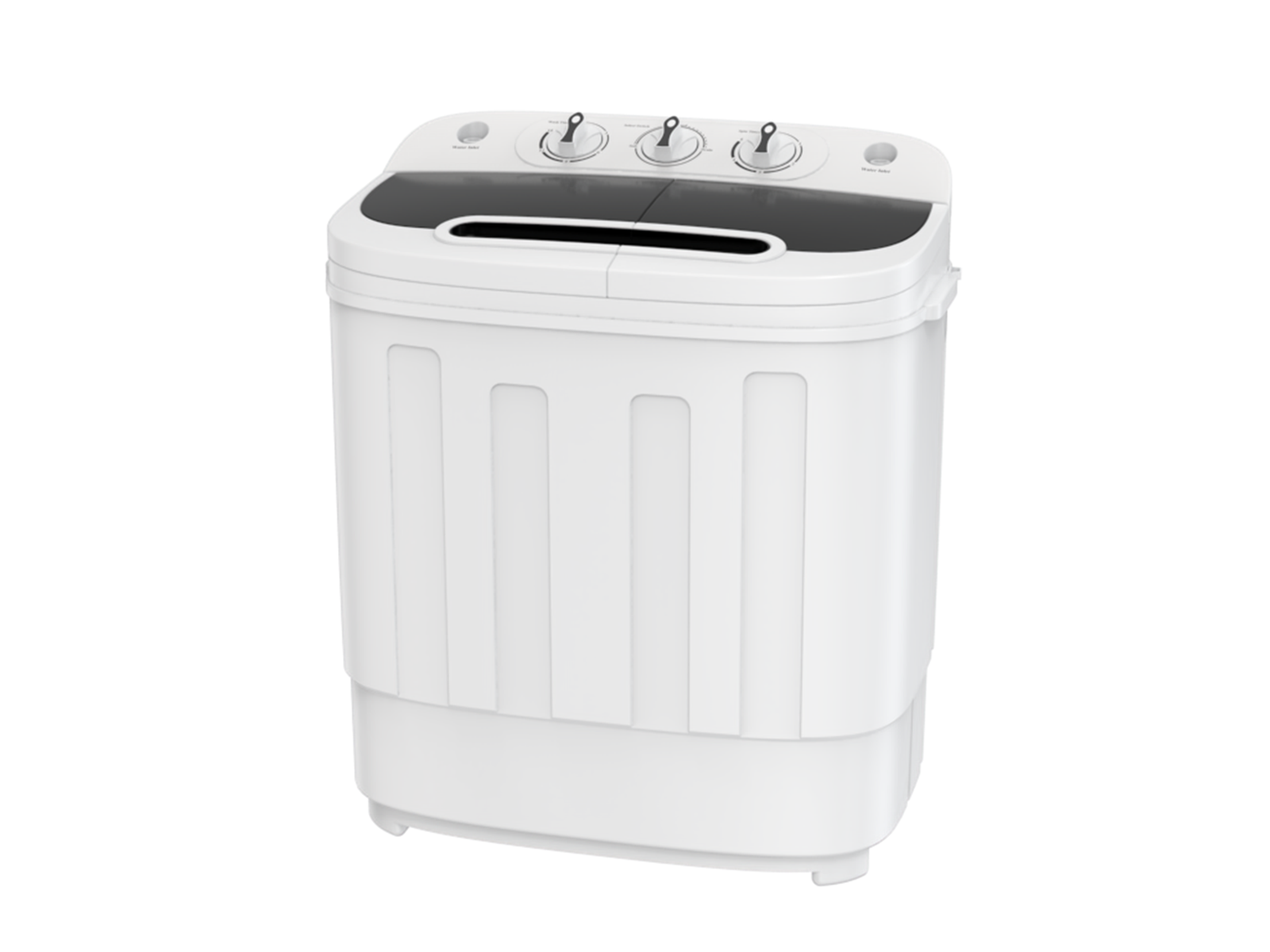 Portable Mini Washing Machine, Semi-Automatic Washing Machine with Large Capacity,  Portable Mini Washing Machine, Double Layer Body Capacity, 3.0 kg, for  Travel : : Large Appliances