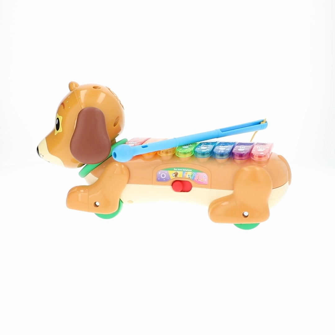 VTech, Zoo Jamz Doggy Xylophone, with Accessories, for Toddlers