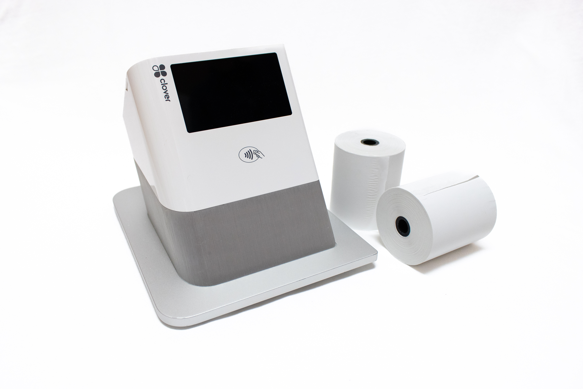 thumbnail video image 2 of Vonlyst Thermal Receipt Paper Rolls 3 1/8" x 230' for Clover Station (06 Rolls), 2 of 8