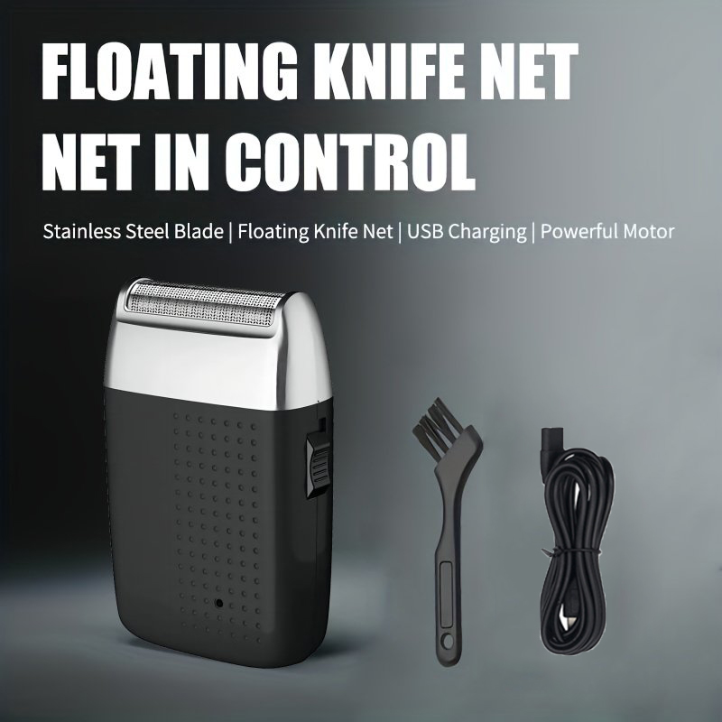 thumbnail video image 2 of Electric Foil Shavers Cordless Beard Trimmer Rechargeable Razor for Men Portable Pocket Size, 2 of 6