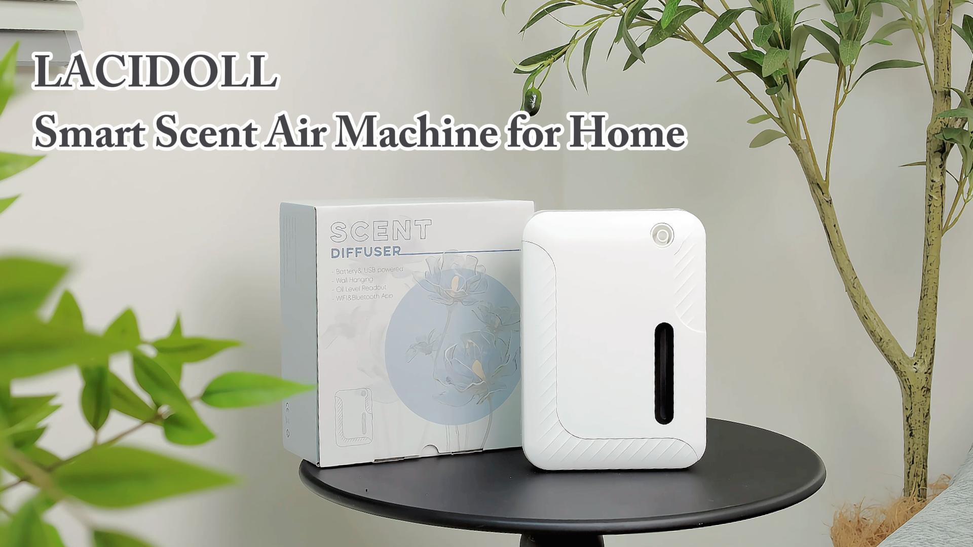 thumbnail video image 2 of UXIKAPEEN Scent Air Machine Waterless Essential Oil Diffuser - 1500 Sq Ft Coverage, Smart Cold Air Technology, Bluetooth Hotel Collection, 2 of 9