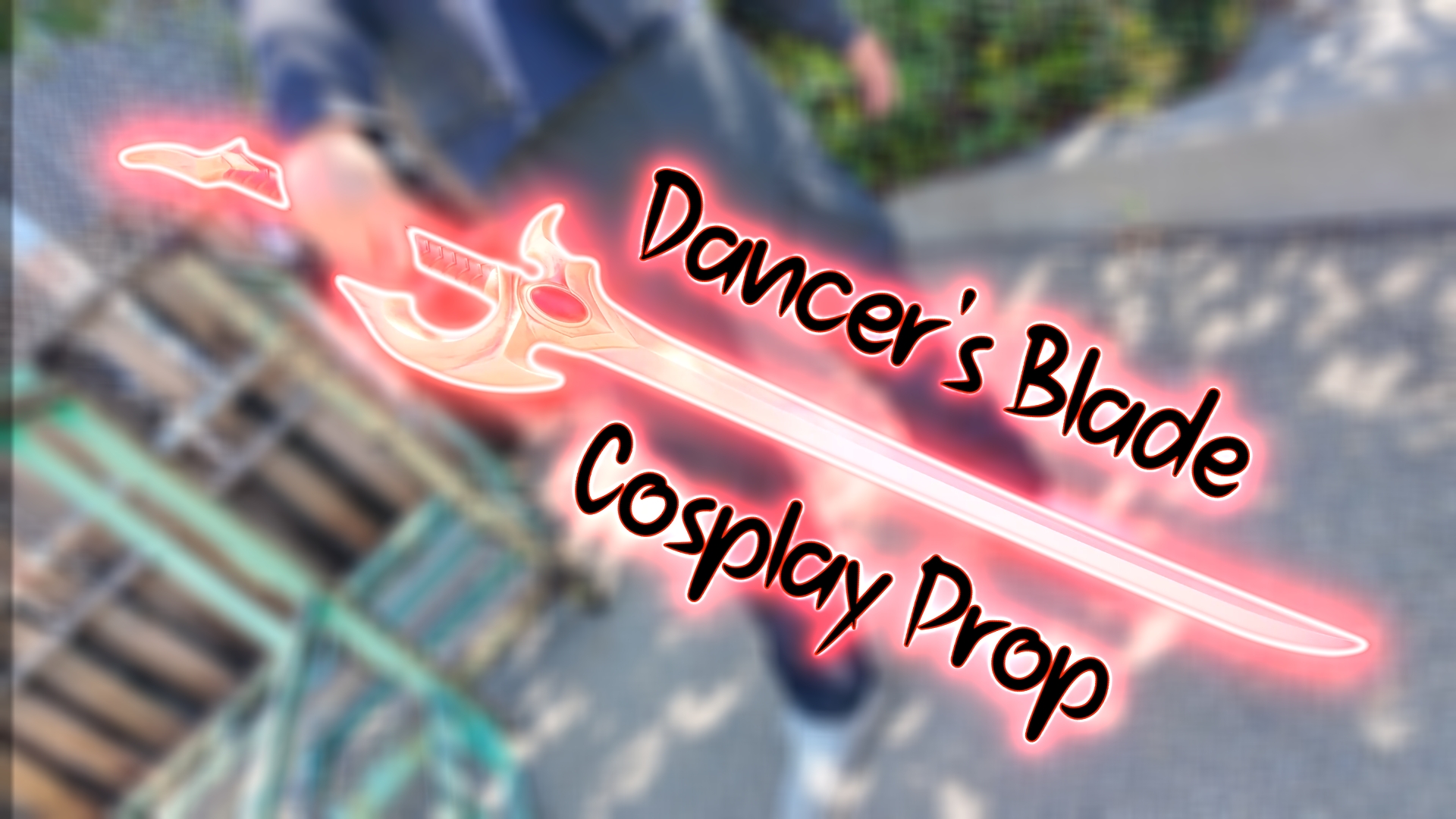 thumbnail video image 2 of Munetoshi 48" Foam Cha Hae-In Sword Game Replica Solo Anime Cosplay Costume Prop, 2 of 10