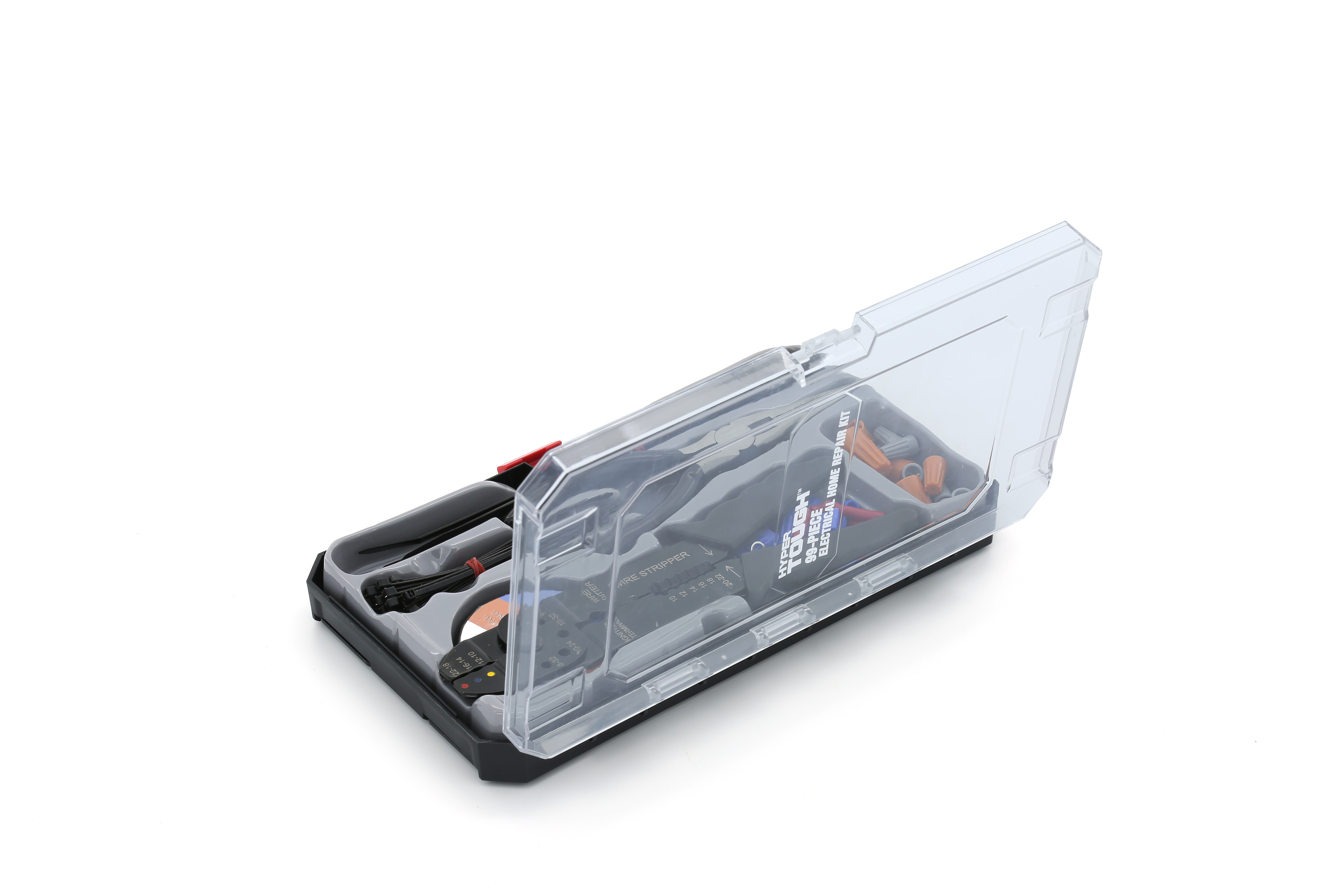 Hyper Tough New 99 Piece Electrical Home Repair Set Including