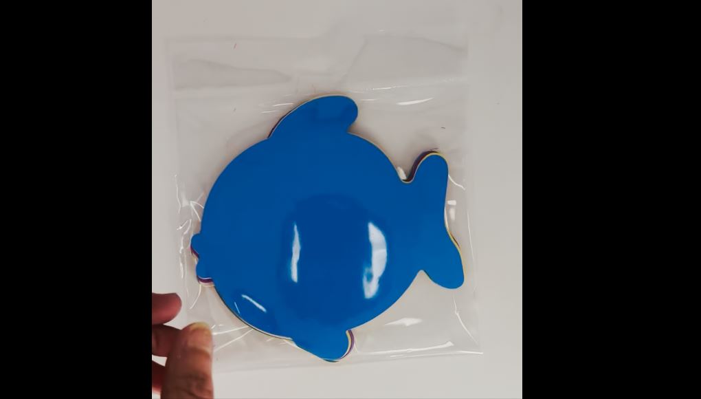 thumbnail video image 2 of Fish Large Assorted Color Creative Cut-Outs, 5.5in, 31pcs, 2 of 13