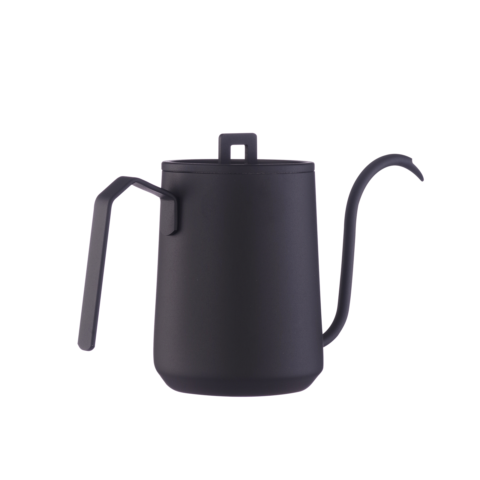 Unbreakable Gooseneck Kettle for Drip Coffee 20oz Pour Over Coffee Kettle Tea Kettle for Stove Top,600ml/20oz Glass Coffee Kettle with Lid,Water