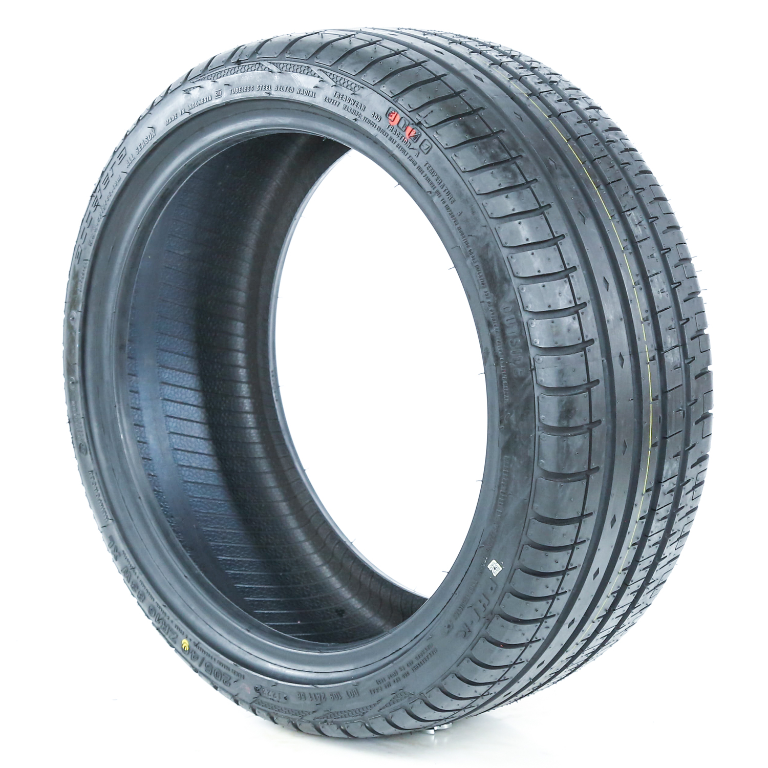 Accelera Phi R XL Passenger Tire, 205/40ZR16 83W, All Season, High