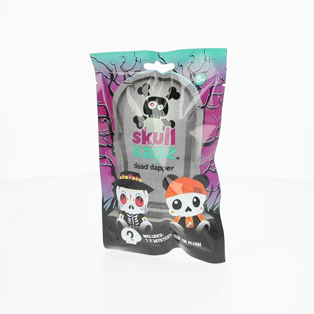 Skull Kapz Dead Dapper Mystery Blind Bag – Creepy Cute Clip-On