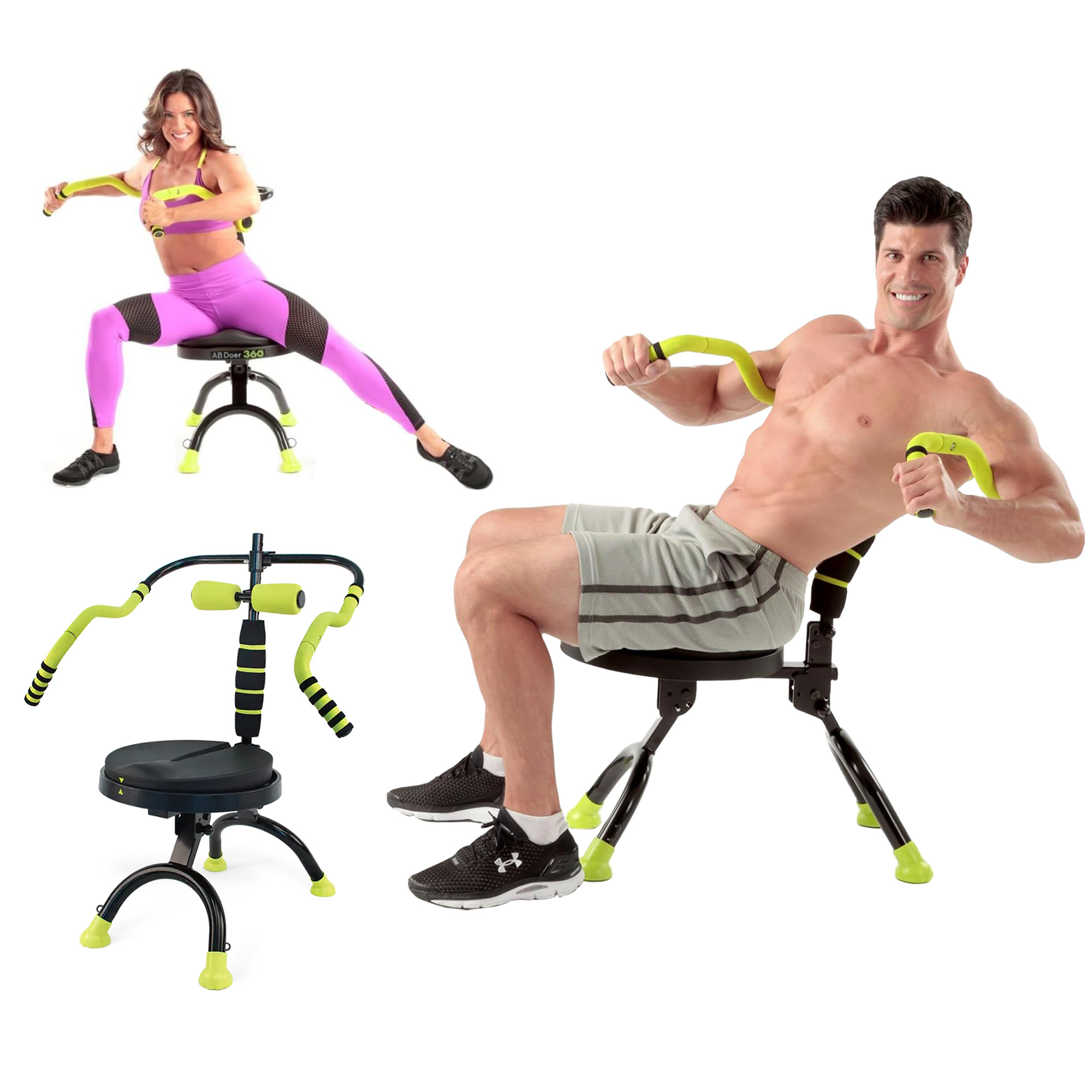 Ab Doer 360 EXTRA - Ab Machine Workout & Ab Exercise Equipment