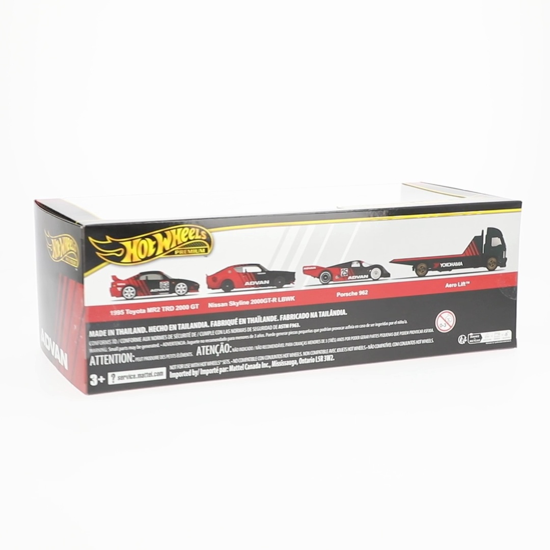 Hot Wheels, Premium Collector Display Sets, 3 Cars and 1