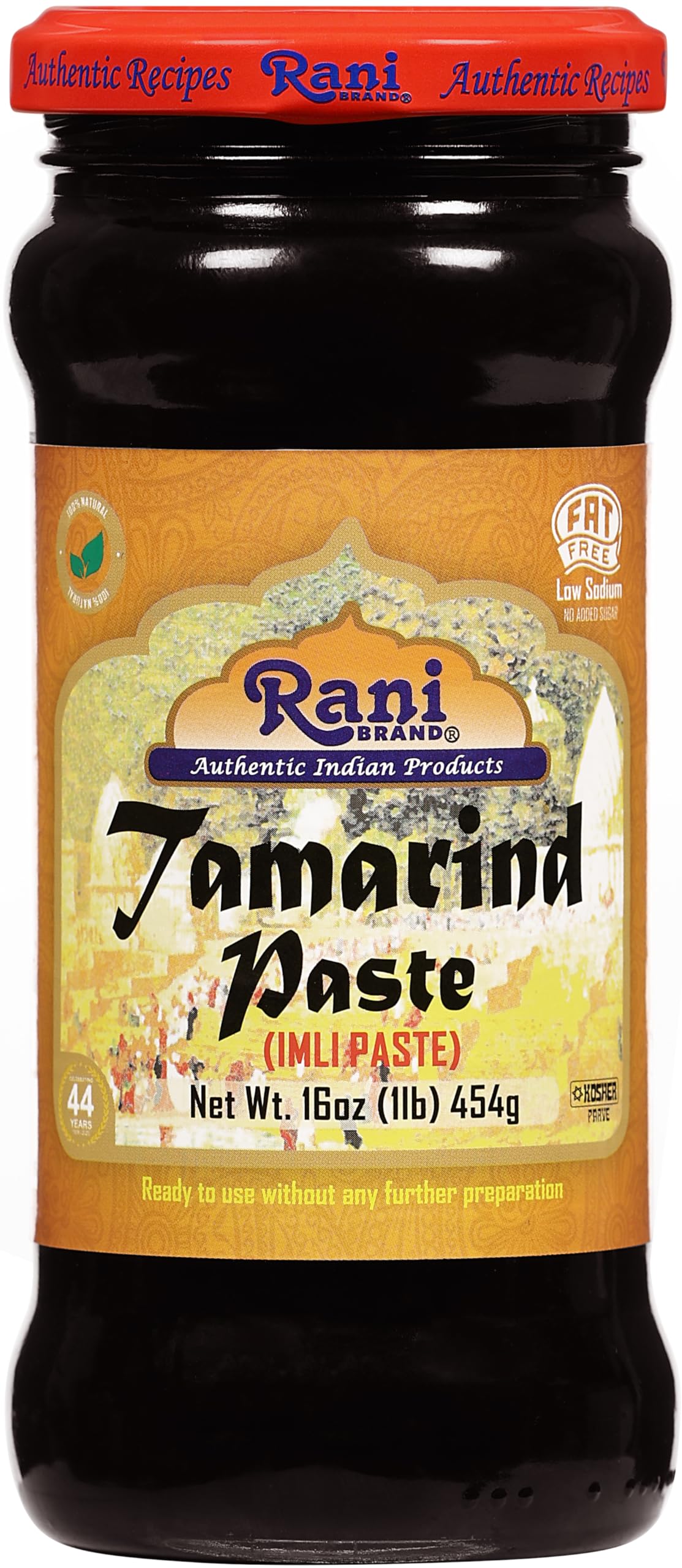 thumbnail video image 2 of Rani Tamarind Paste Puree (Imli) 16oz (1lb) 454g Glass Jar, No added sugar ~ All Natural | Vegan | Gluten Free | No Colors | NON-GMO | Kosher | Indian Origin, 2 of 9