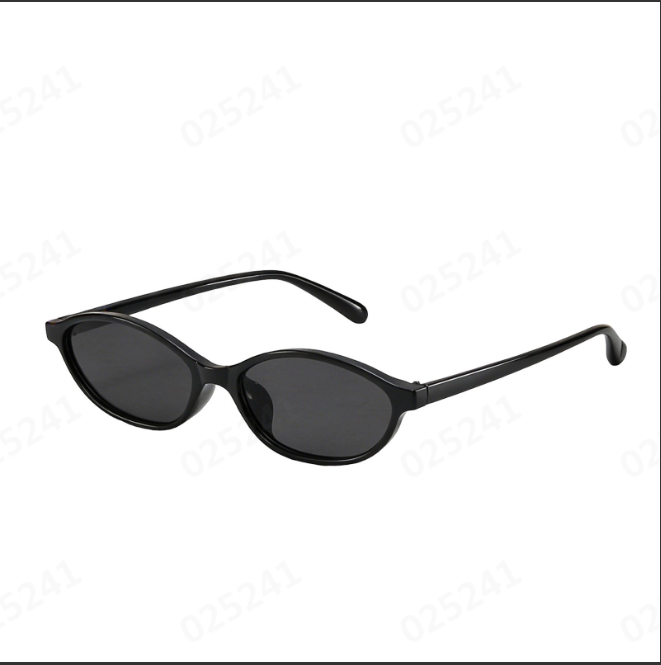 thumbnail video image 2 of sususu Retro Oval Sunglasses for Women Vintage 90s Y2K Trendy Designer Sun Glasses Black 1PCS & Brown1 1PCS, 2 of 8