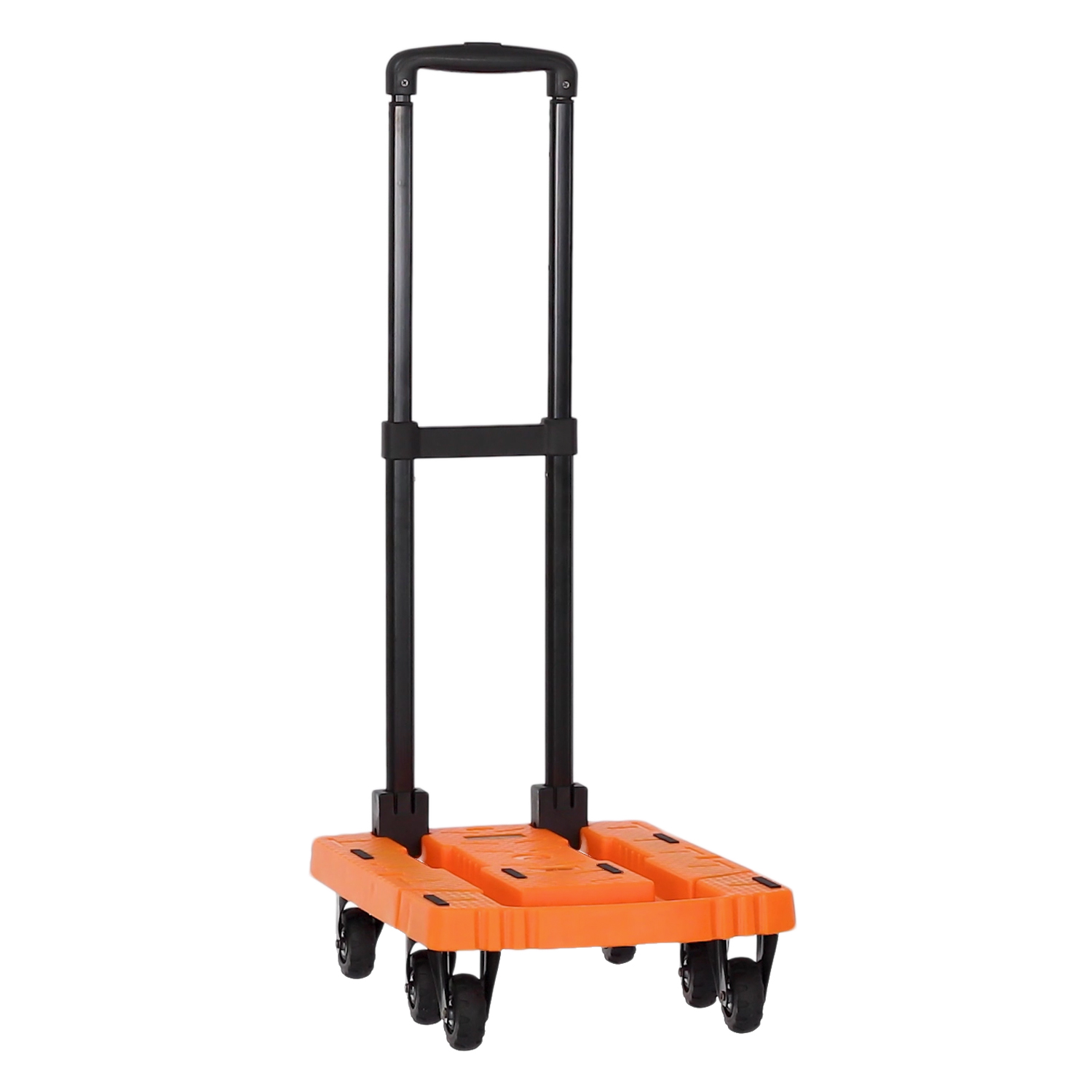 Cozyblock Folding Utility Rolling Cart eModern Decor - Size: 37.2 H x 17.3 W x 11.8 D