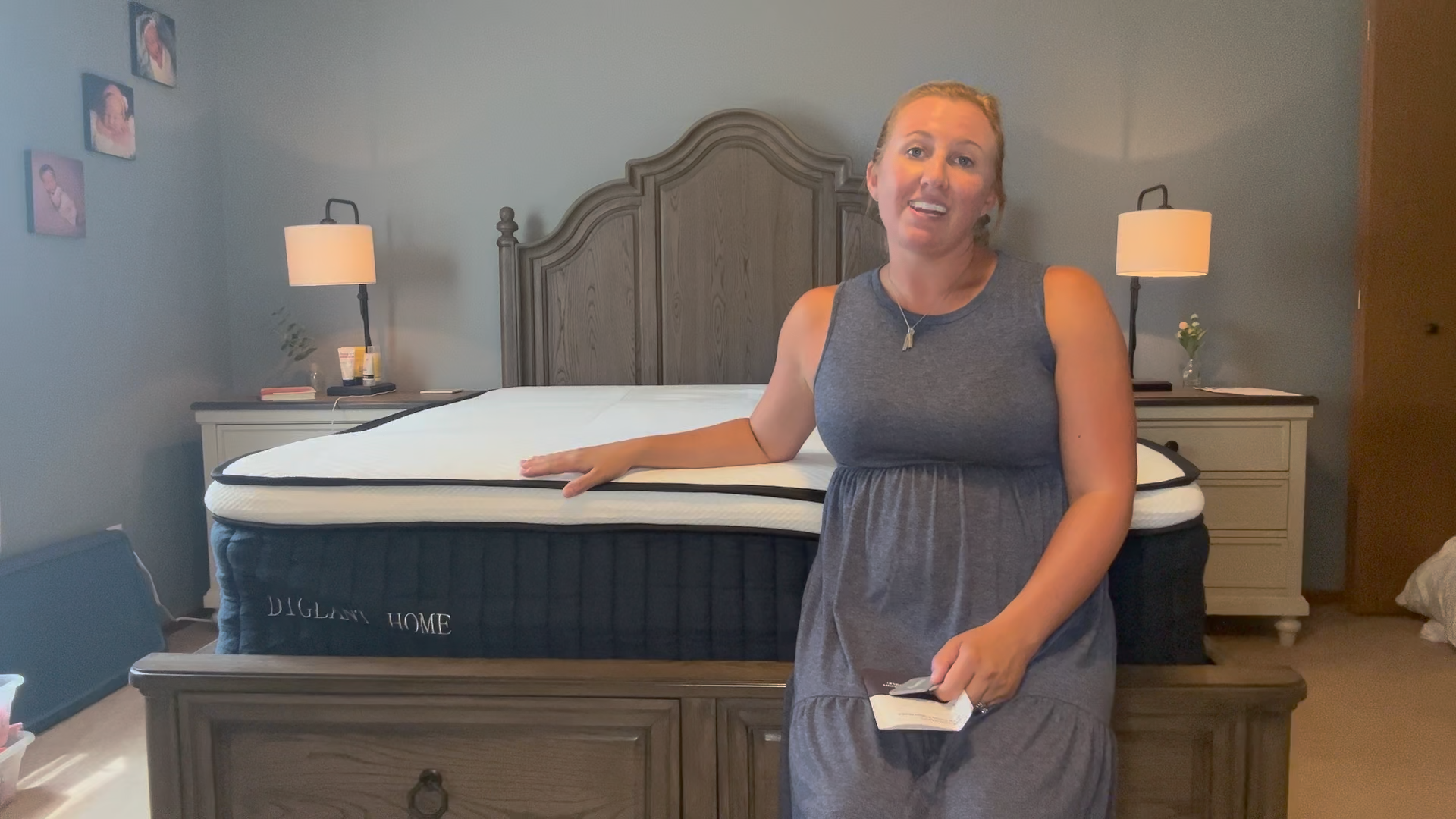 thumbnail video image 2 of DIGLANT 14Inch Queen Mattress, Soft Medium Plush Memory Foam Hybrid Mattress, Queen Size Mattress with 7-Zone Pocket Springs, Mattress in a Box for Pressure Relief, CertiPUR-US Certified, 2 of 14