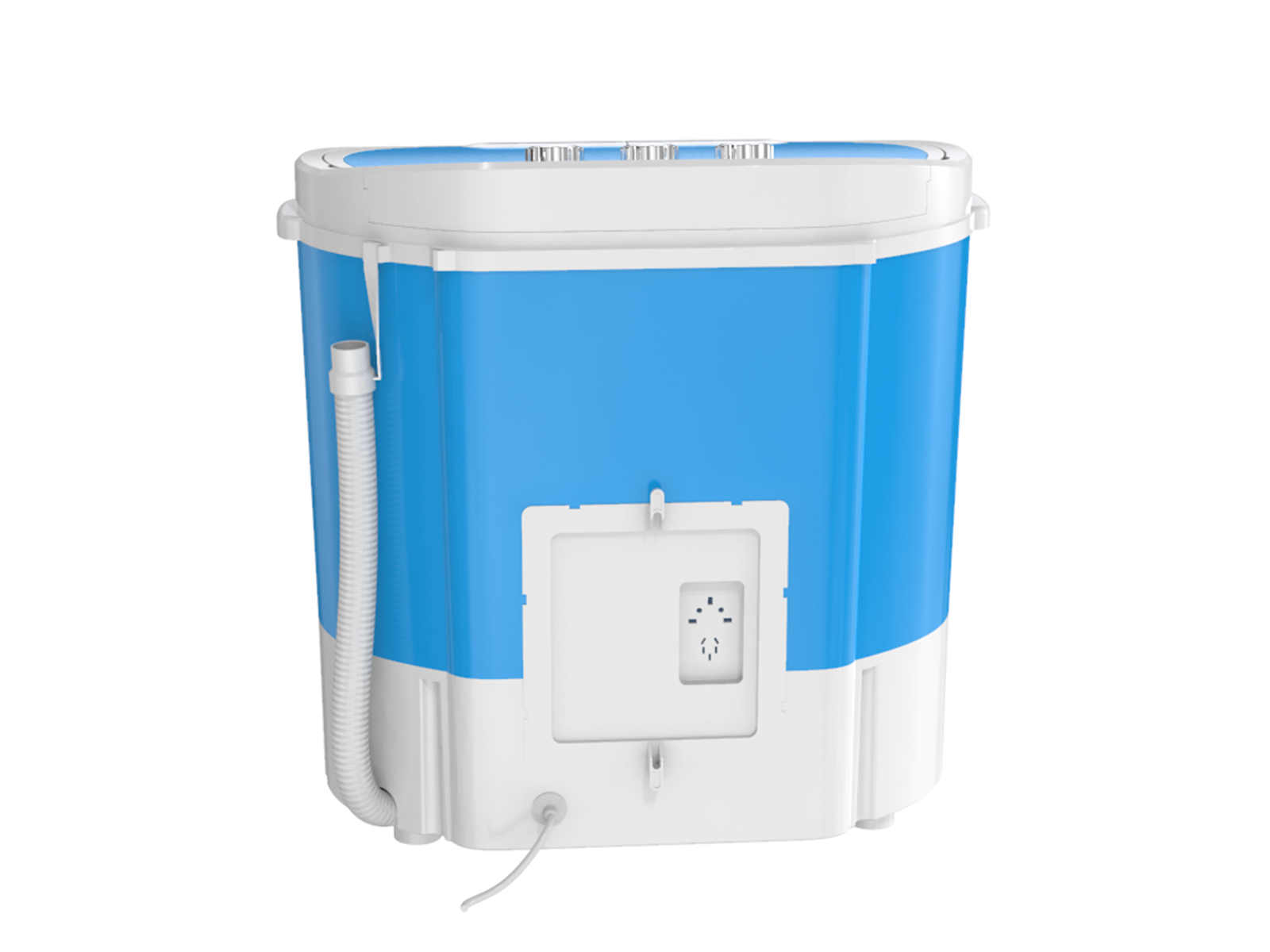 ZENY Portable Washing Machine Mini Twin Tub Washing Machine with