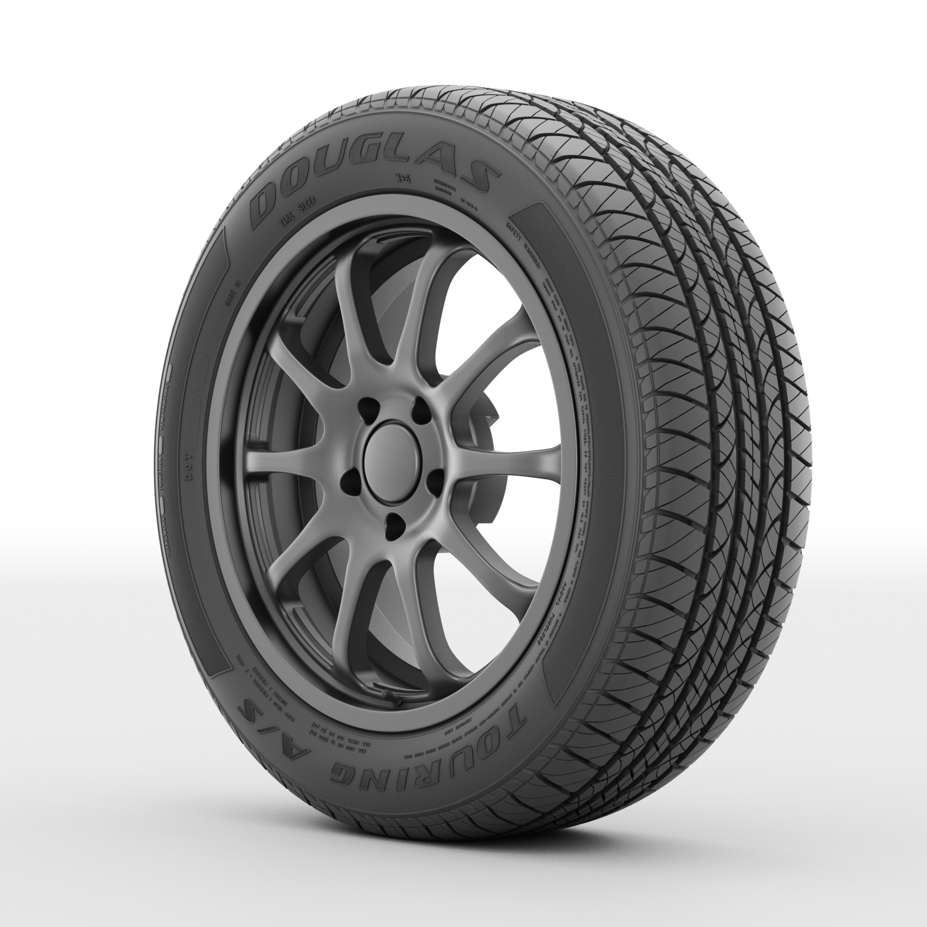 Douglas Touring A/S 215/45R17 87W All-Season Tire - Walmart.com Douglas Touring A/S 215/45R17 87W All-Season Tire - Walmart.com