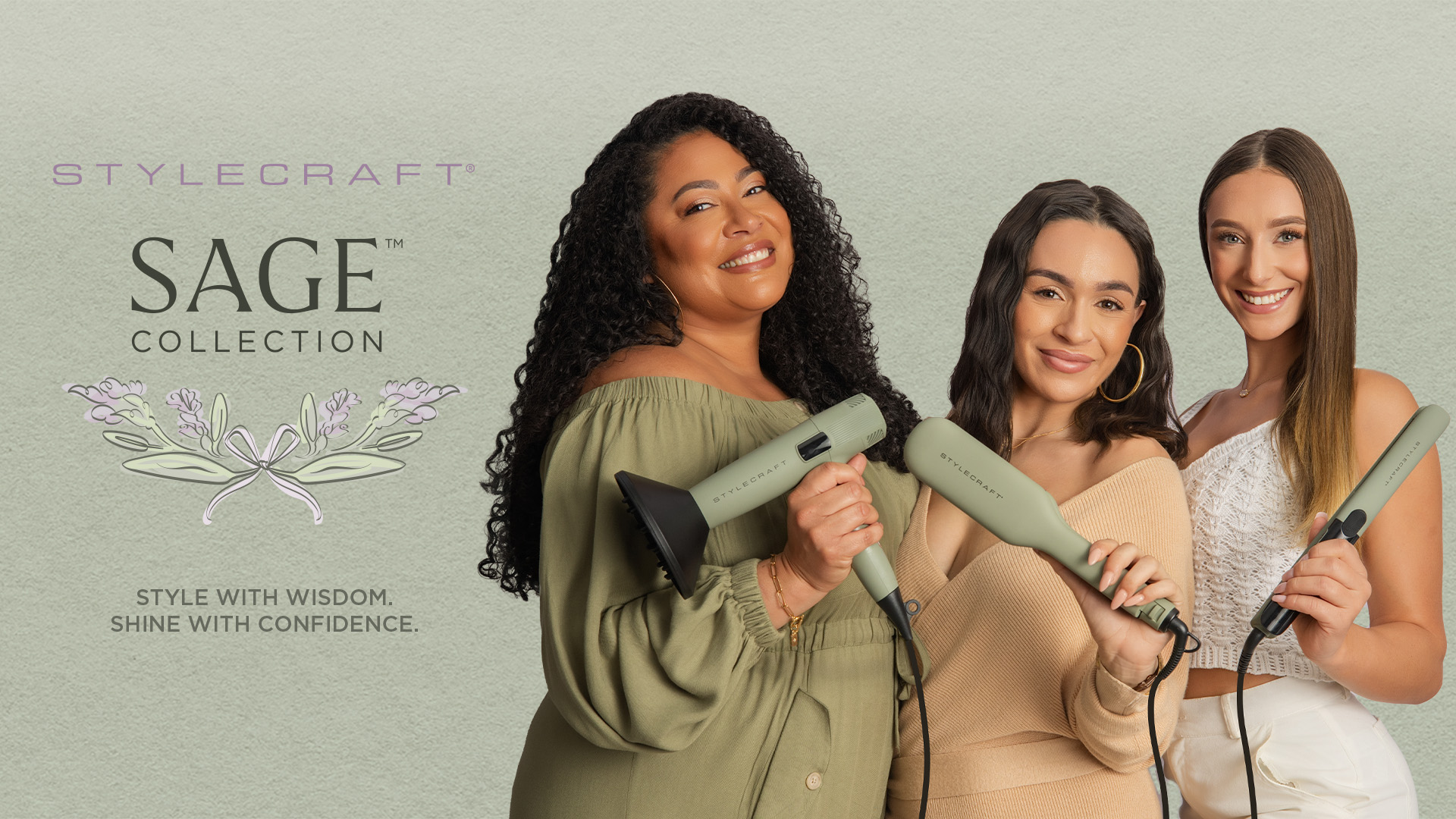 thumbnail video image 2 of StyleCraft Sage Vibrating Titanium Flat Iron 1"-Inch, 2 of 10