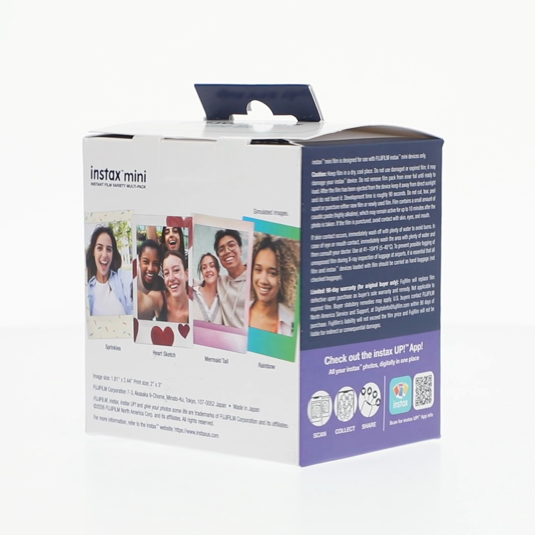 Fujifilm Instax Mini Film - Variety Pack, Instant Camera Film, 40