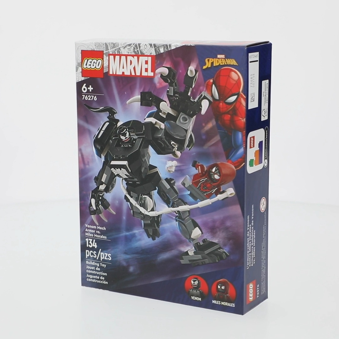 LEGO Marvel Venom Mech Armor vs. Miles Morales, 76276, Posable