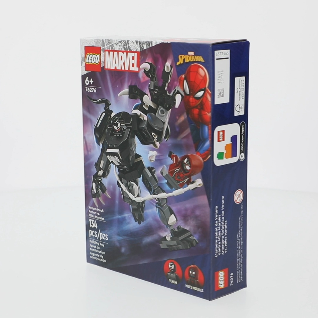 LEGO Marvel Venom Mech Armor vs. Miles Morales, 76276, Posable
