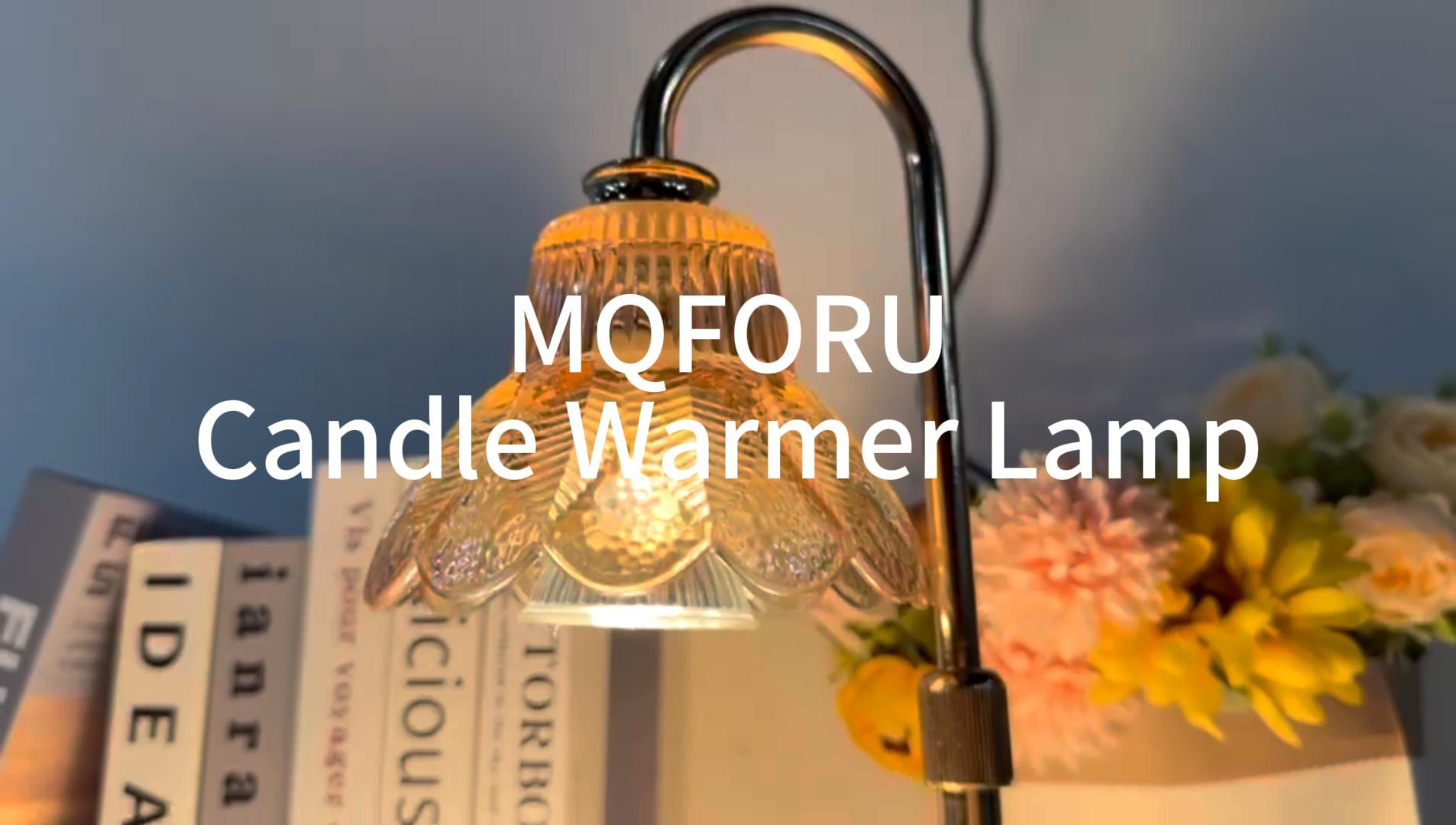 thumbnail video image 2 of Candle Warmer Lamp with Timer, Dimmer & Color-Changing LED Lights, Adjustable Height for Bedroom/New Home. Perfect Home Decor & Thoughtful Gift for Women, Mom, Housewarming, Birthdays, Christmas, 2 of 9