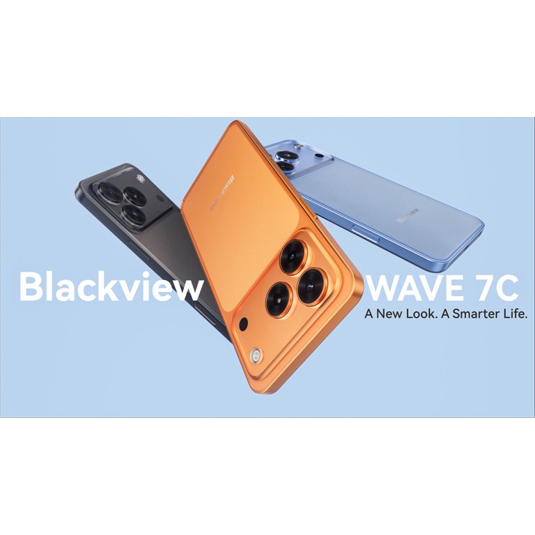 Blackview WAVE 7C Unlocked Cell Phone,Android 16 Smartphone,16GB+ 