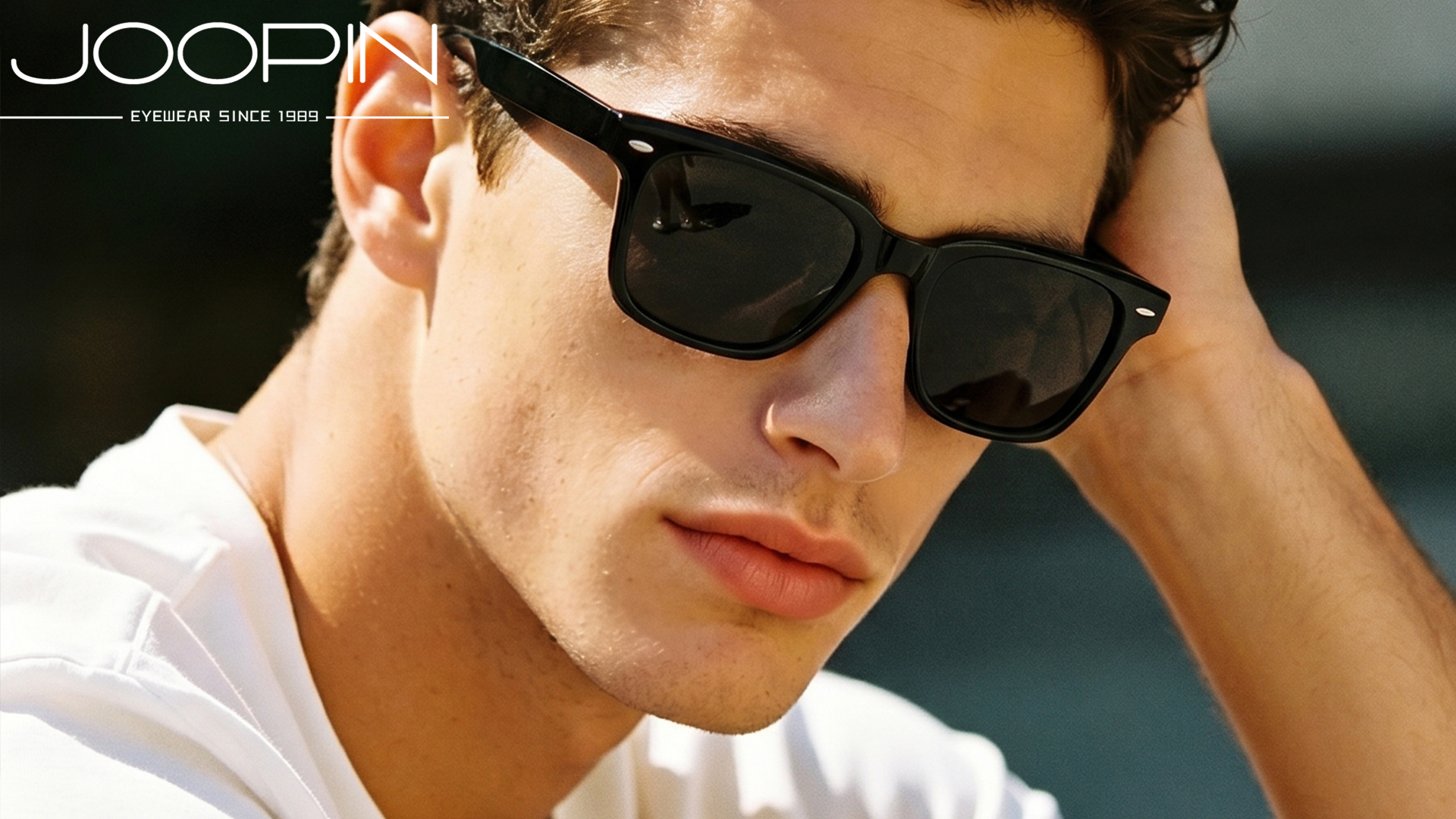 thumbnail video image 2 of Joopin Square Polarized Sunglasses Men Women Fashion UV400 Acetate Trendy Sunglasses Fashion Retro Sun Glasses, 2 of 8