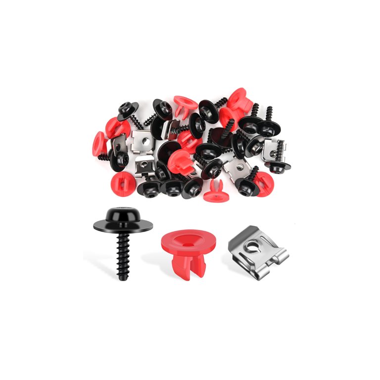 Engine Splash Shield Fastener Retainer Clip | Fits Ford F150 2011-14, Explorer 2011-19, Edge, Lincoln MKX | Under Cover Plate Clip