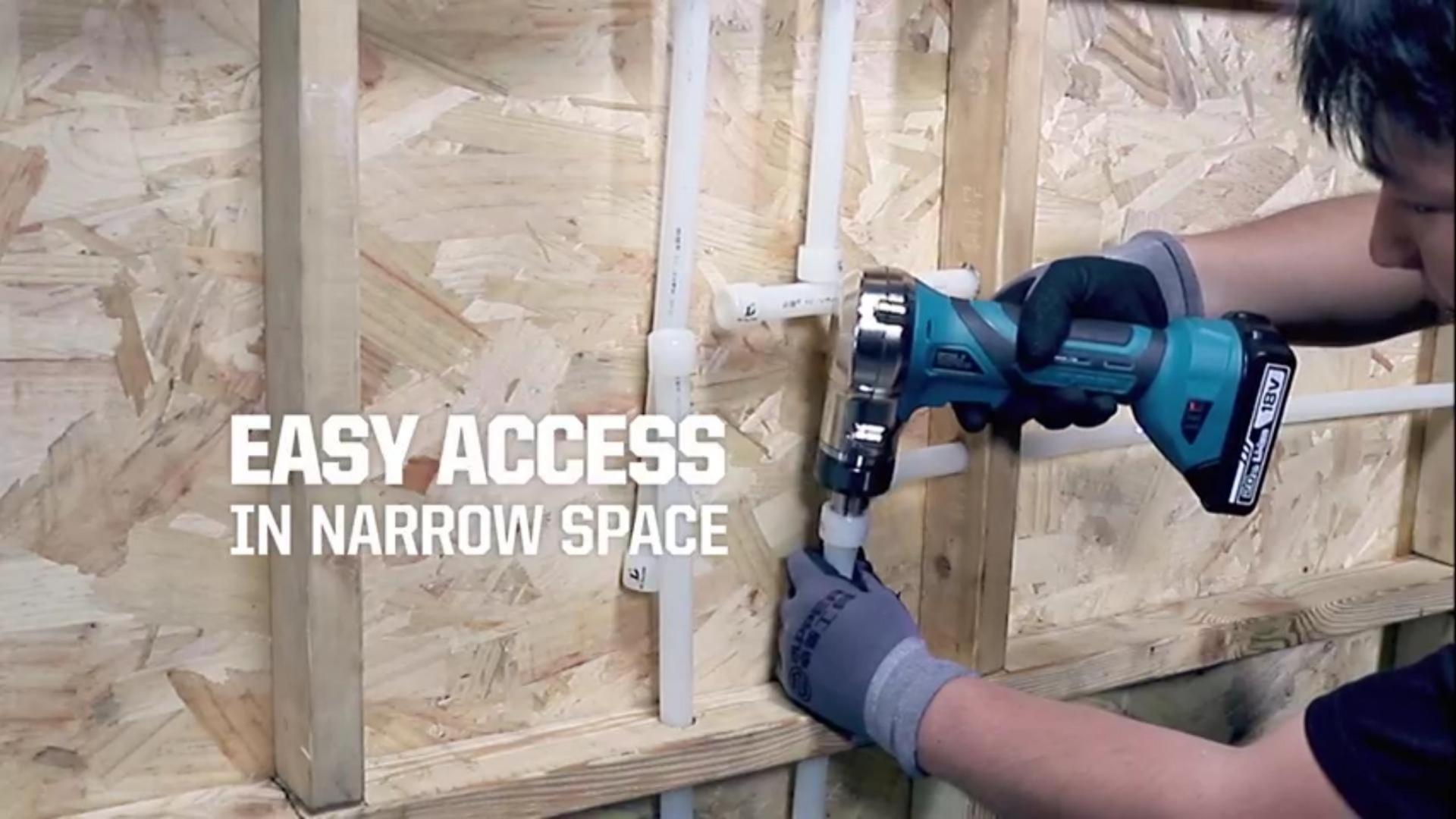 ZUPPER 18V Pro PEX Expansion Tool Kit with 1/2