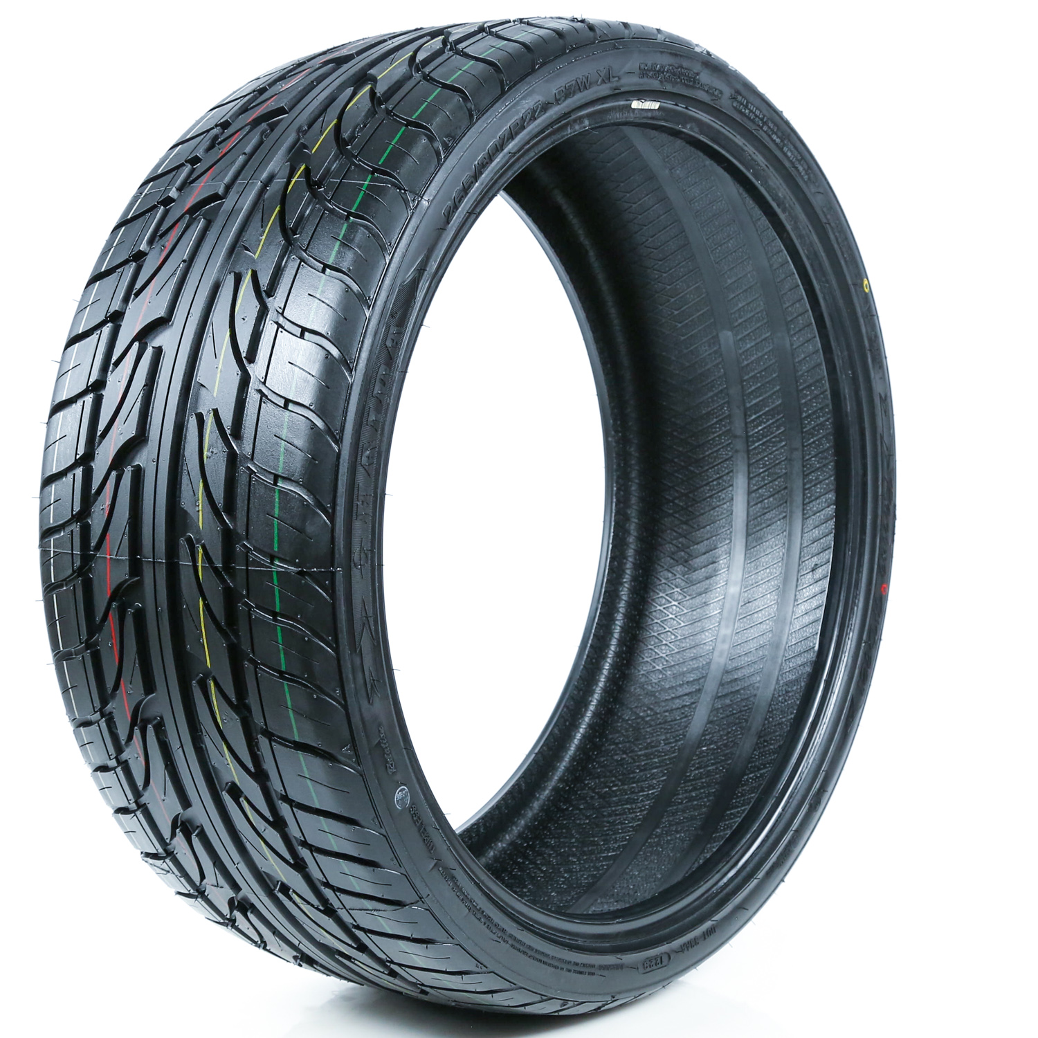 Haida Racing HD921 High Performance Tire, 265/30R22 ZR 97W XL, Summer  Weather Traction, Fuel Efficient - Walmart.com