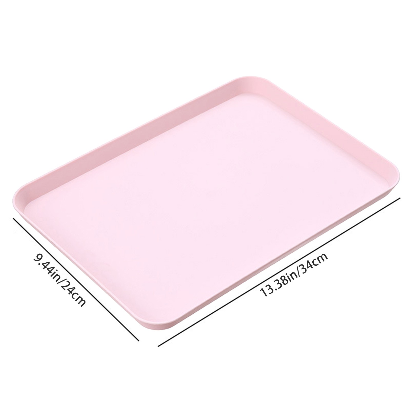 thumbnail video image 2 of Commercial Baking Sheet,Fast Food Tray Rectangular Serving Trays Serving Tray For Indoor Plastic Fast Food Tray, 2 of 10