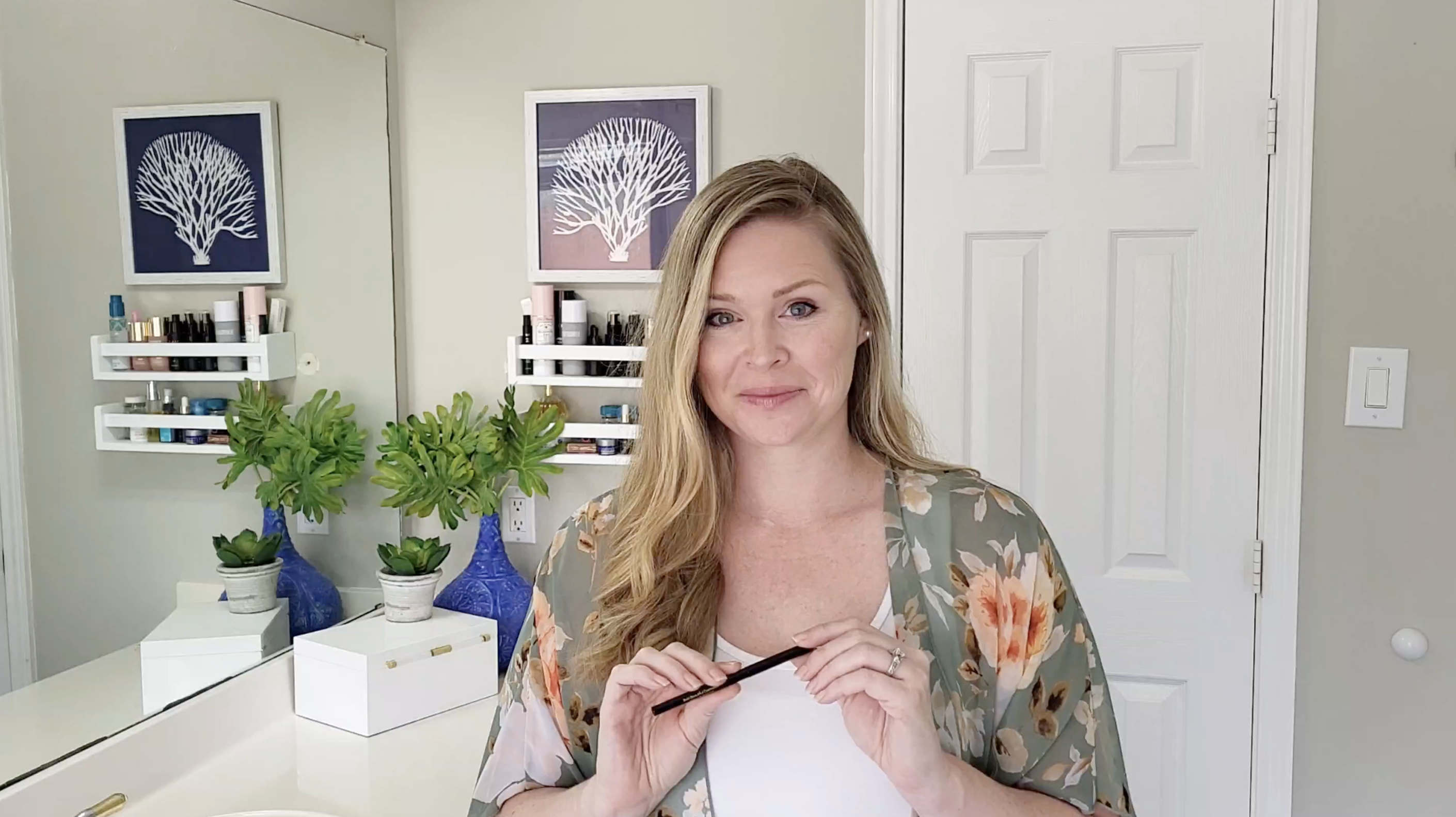 thumbnail video image 2 of Bold Beautiful Cosmetics Waterproof Matte Gel Eyeliner Pencil, Blue, 1 Count, 2 of 9